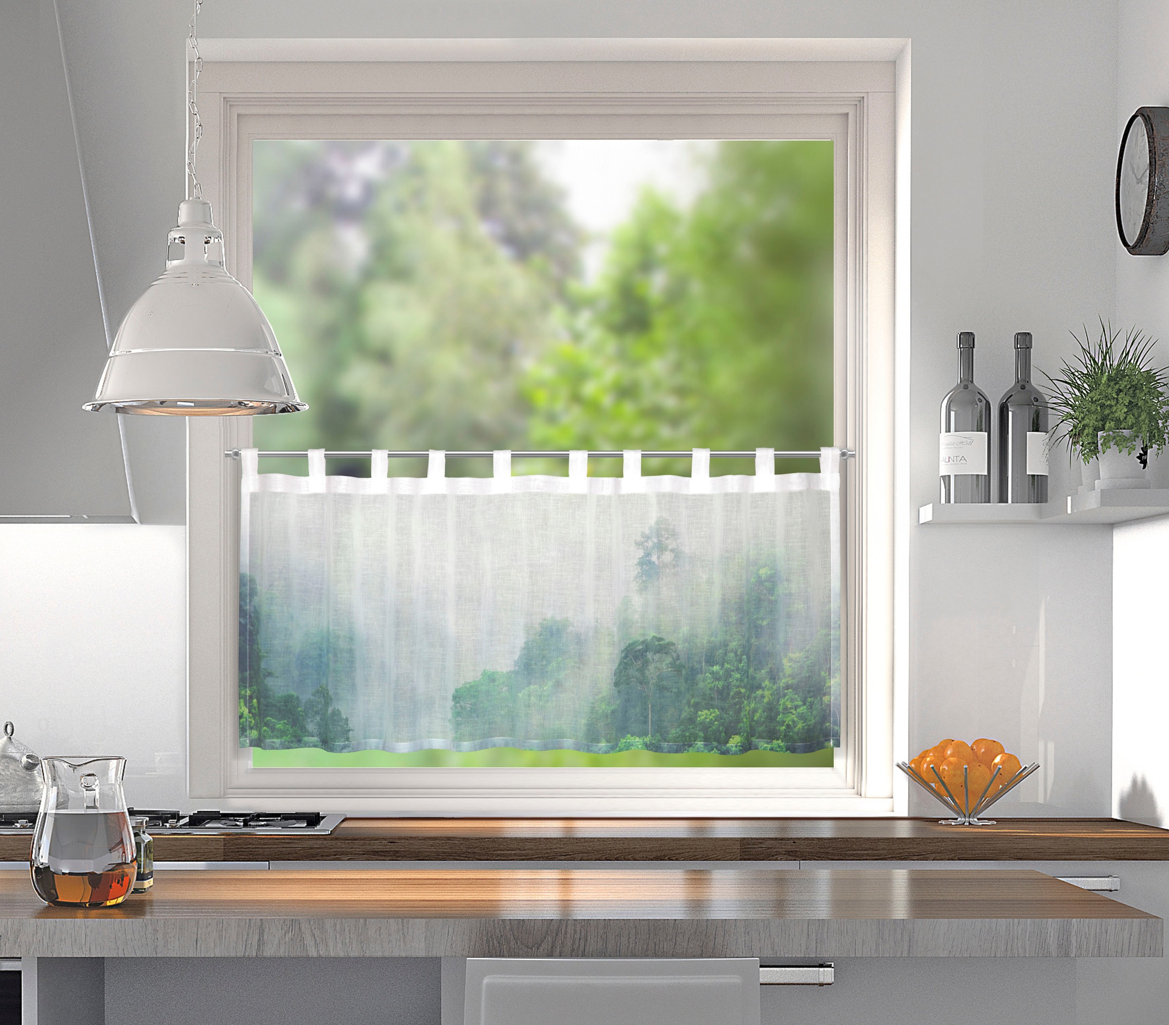 Image of WILLKOMMEN ZUHAUSE by ALBANI GROUP Scheibengardine »Simba«, (1 St.) bei Ackermann Versand Schweiz