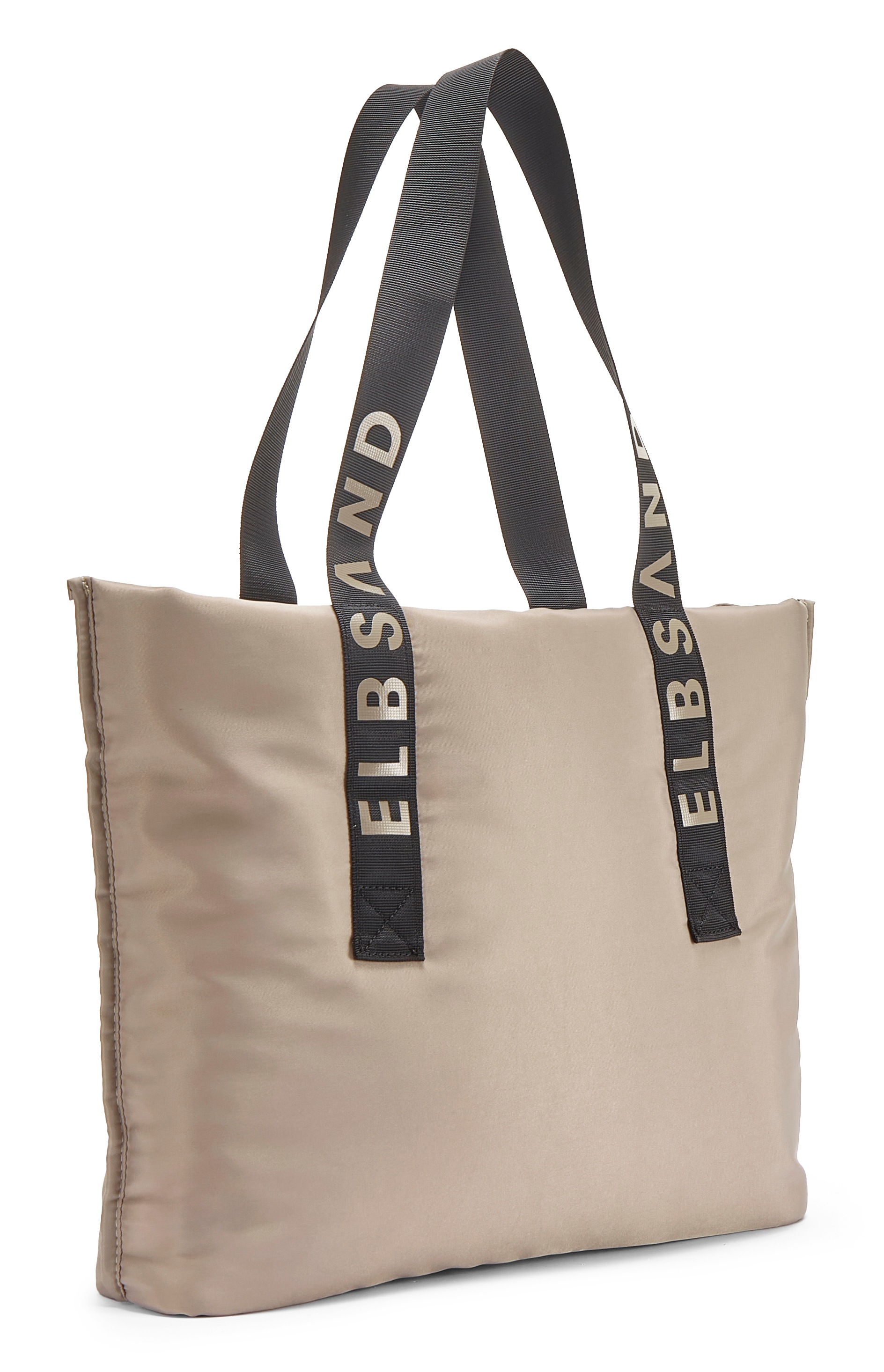 Image of Elbsand Shopper "Schultertasche, Henkeltasche" grosse Handtasche, Tragetasche, Einkaufstasche, Badetasche VEGAN