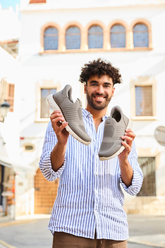 Rieker »Ready2GO«  chaussure à enfiler, mocassin de loisir, chaussure basse avec talon rembourré