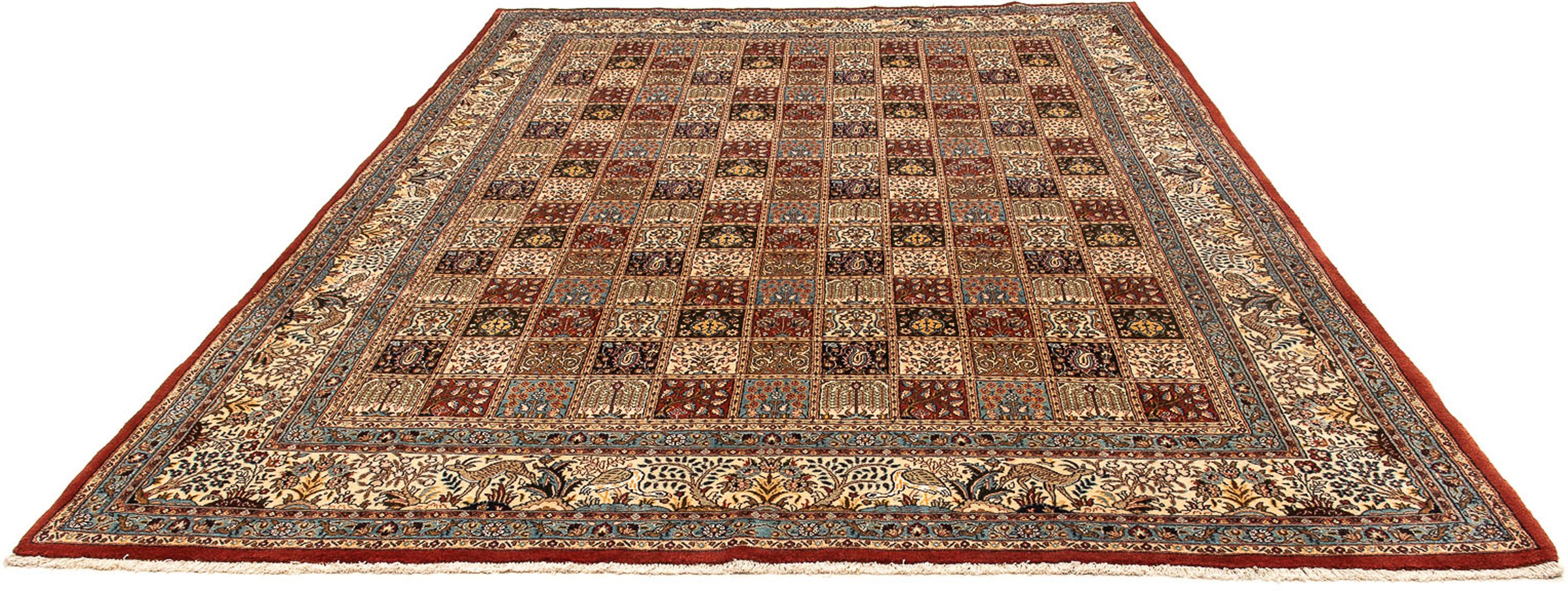 Image of morgenland Orientteppich »Perser - Classic - 343 x 244 cm - mehrfarbig«, rechteckig, 10 mm Höhe, Wohnzimmer, Handgeknüpft, Einzelstück mit Zertifikat bei Ackermann Versand Schweiz