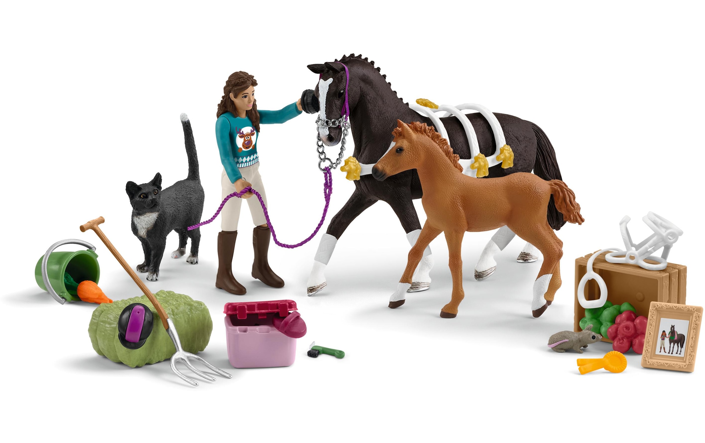 Schleich® Adventskalender »Horse Club 2024«, ab 4 Jahren