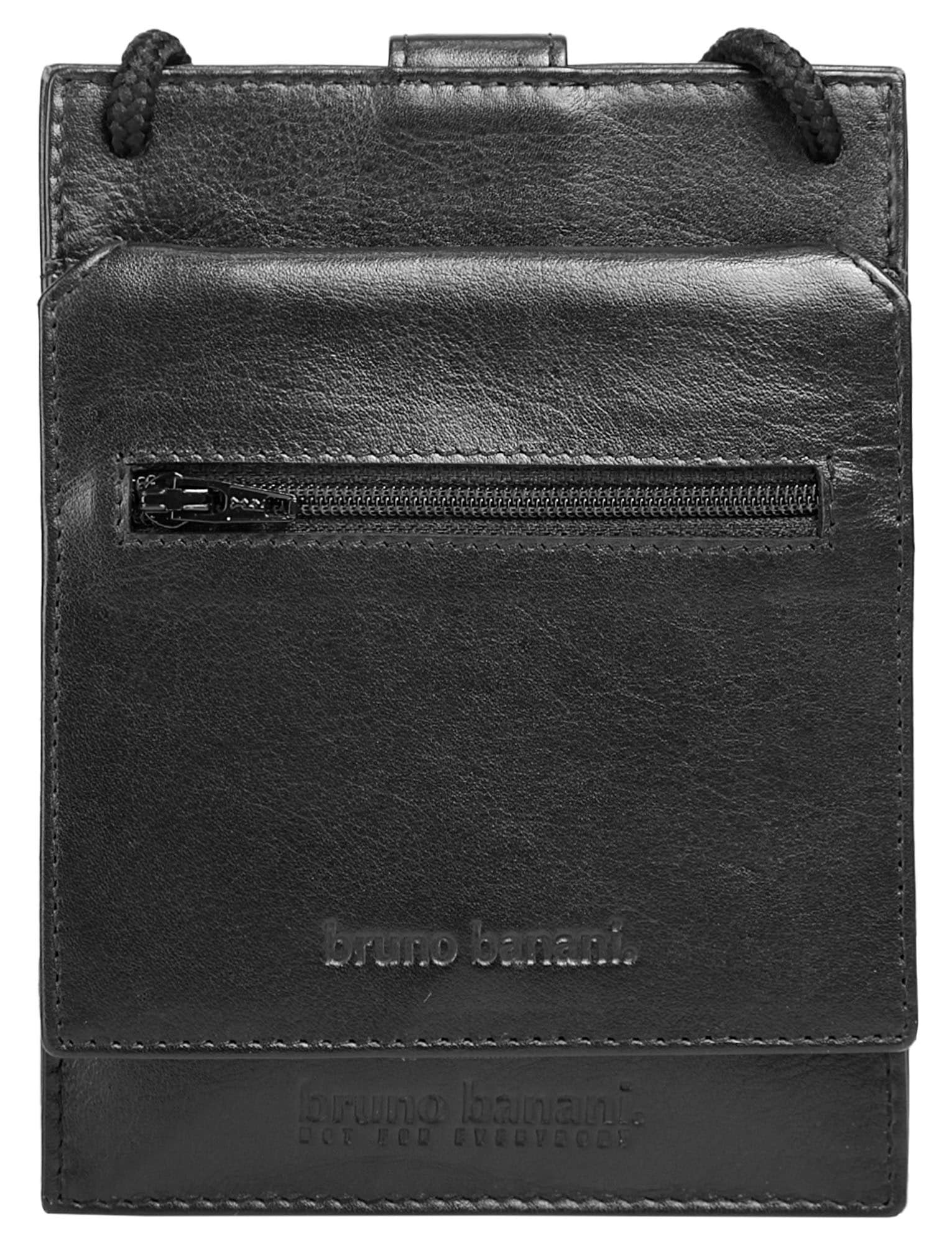 Image of Bruno Banani Brustbeutel "BRUNO BANANI Damen, Herren echt Leder" echt Leder