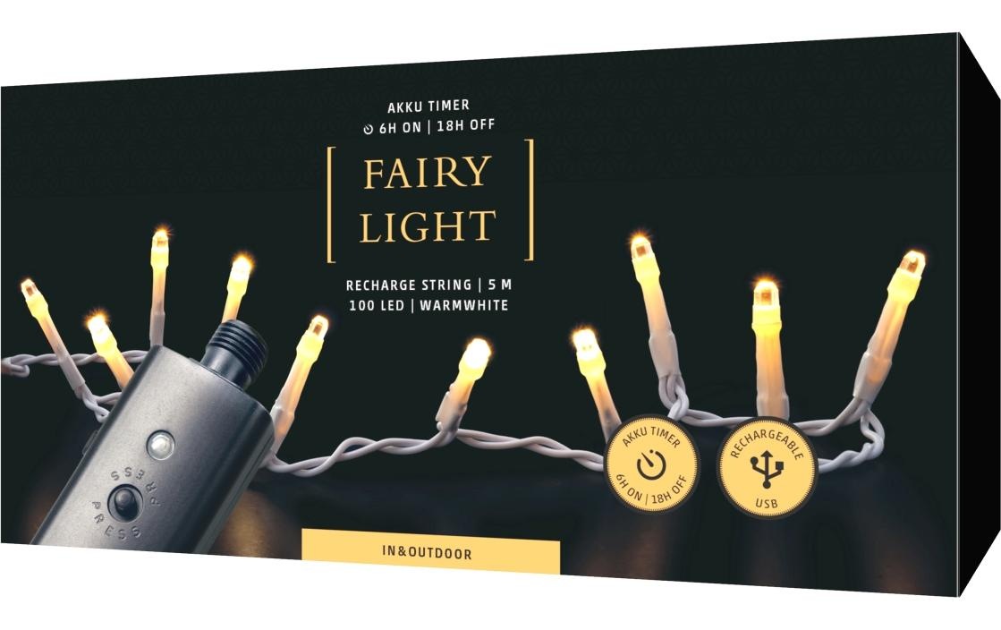 STT Guirlande lumineuse LED »Recharge« 100 cuis-flammig