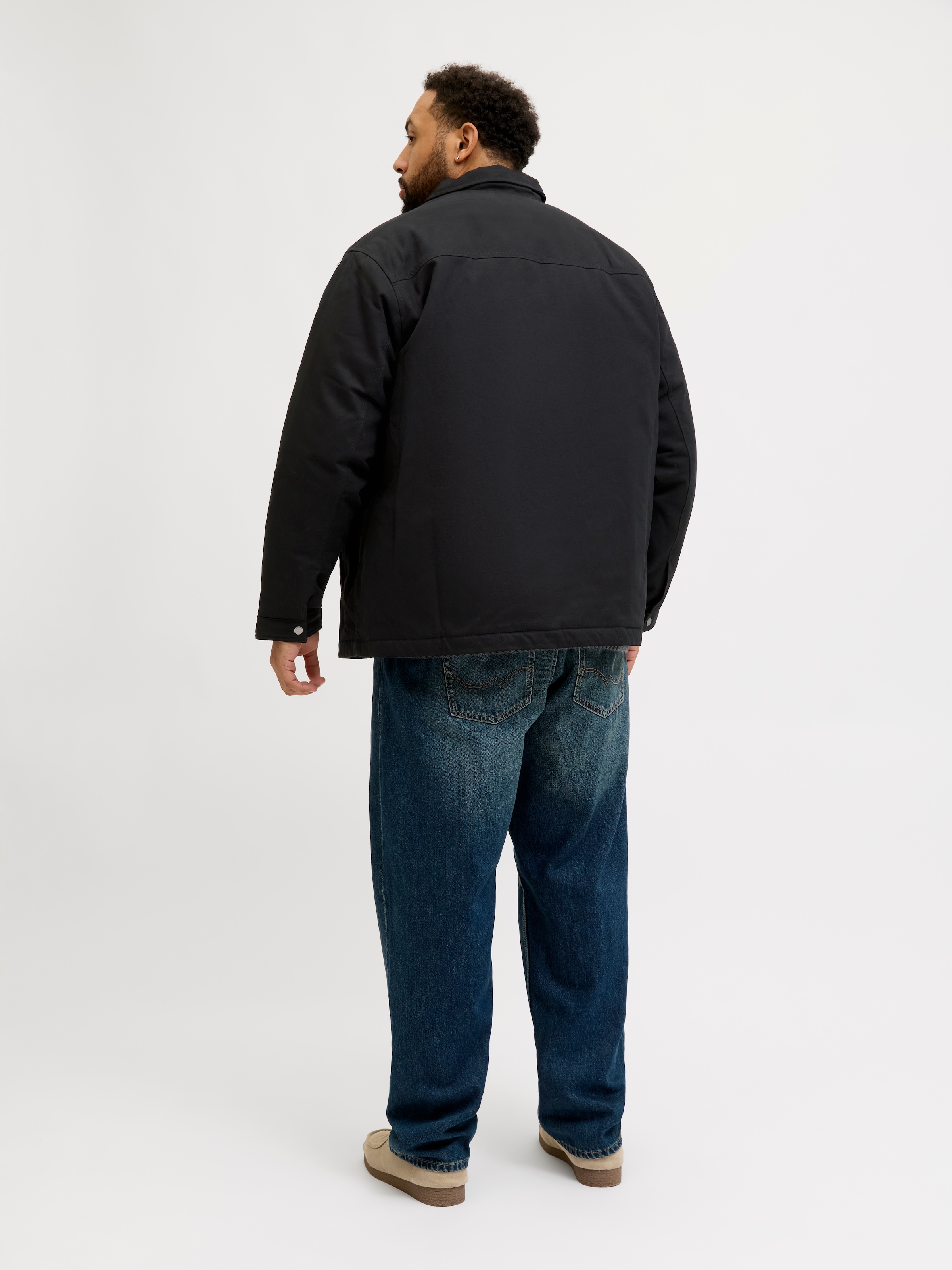 Jack & Jones PlusSize Veste d'extérieur »JJEDOVER WORKER JACKET SN PLS« ohne Kapuze