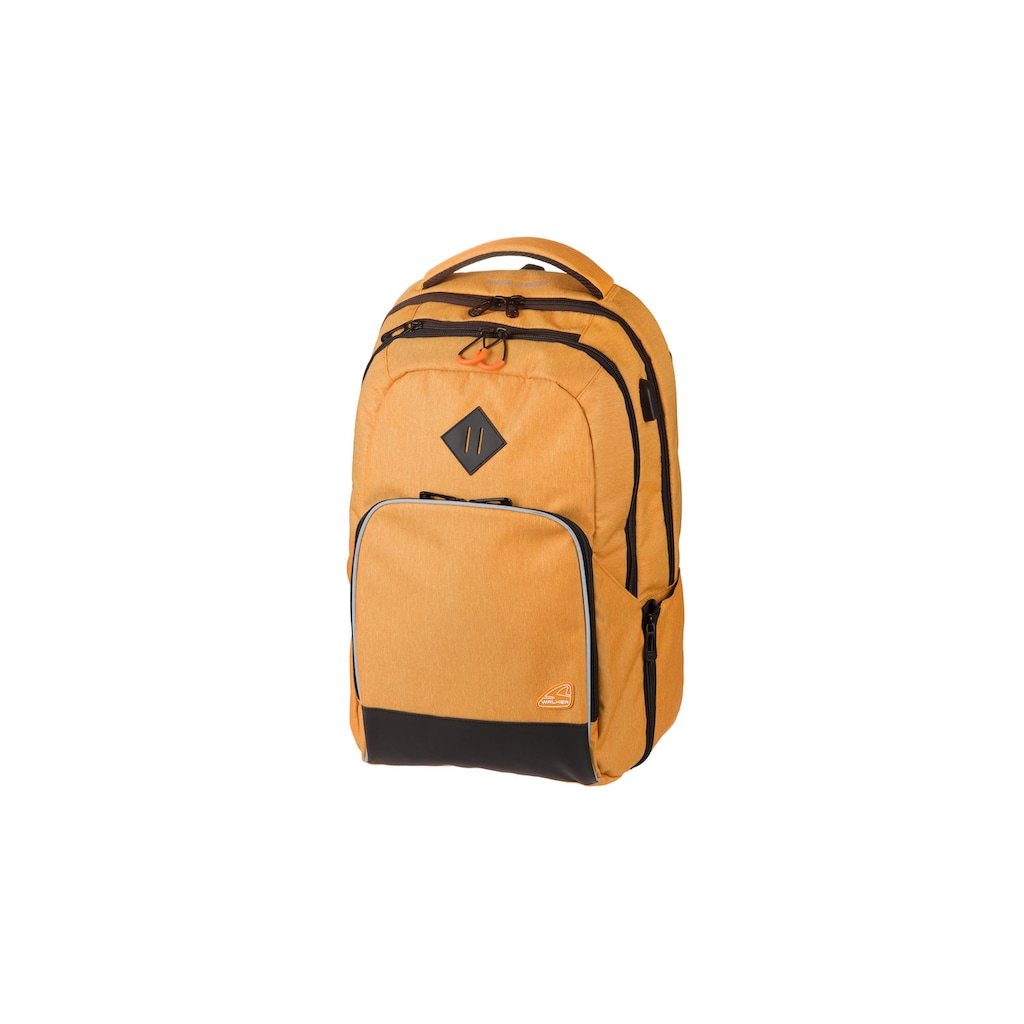 Walker by Schneiders Schulrucksack »College Mustard«