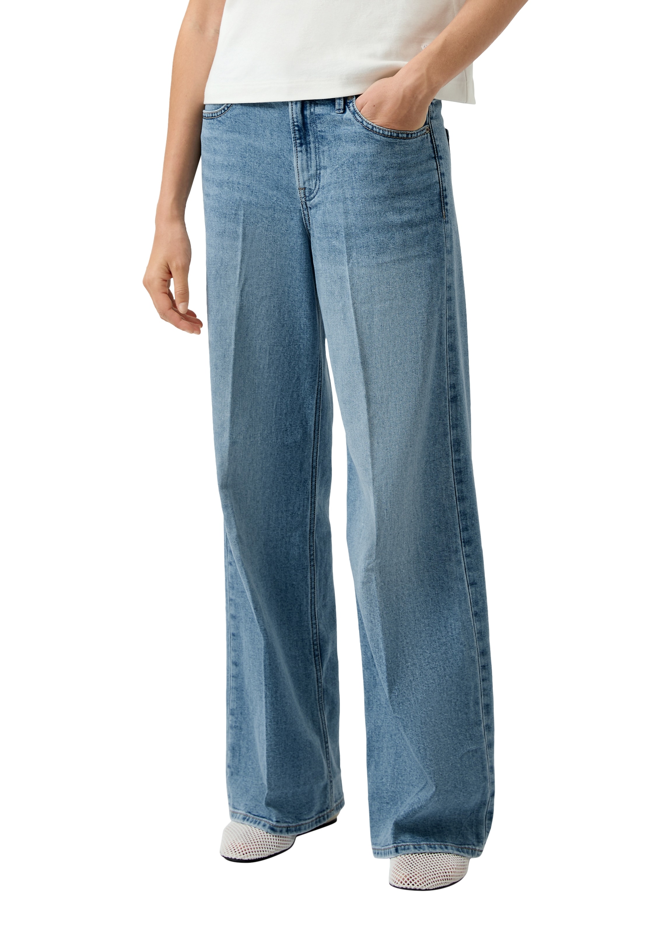 s.Oliver Jeans à pattes d'eph »SURI« mit Stretch-Anteil