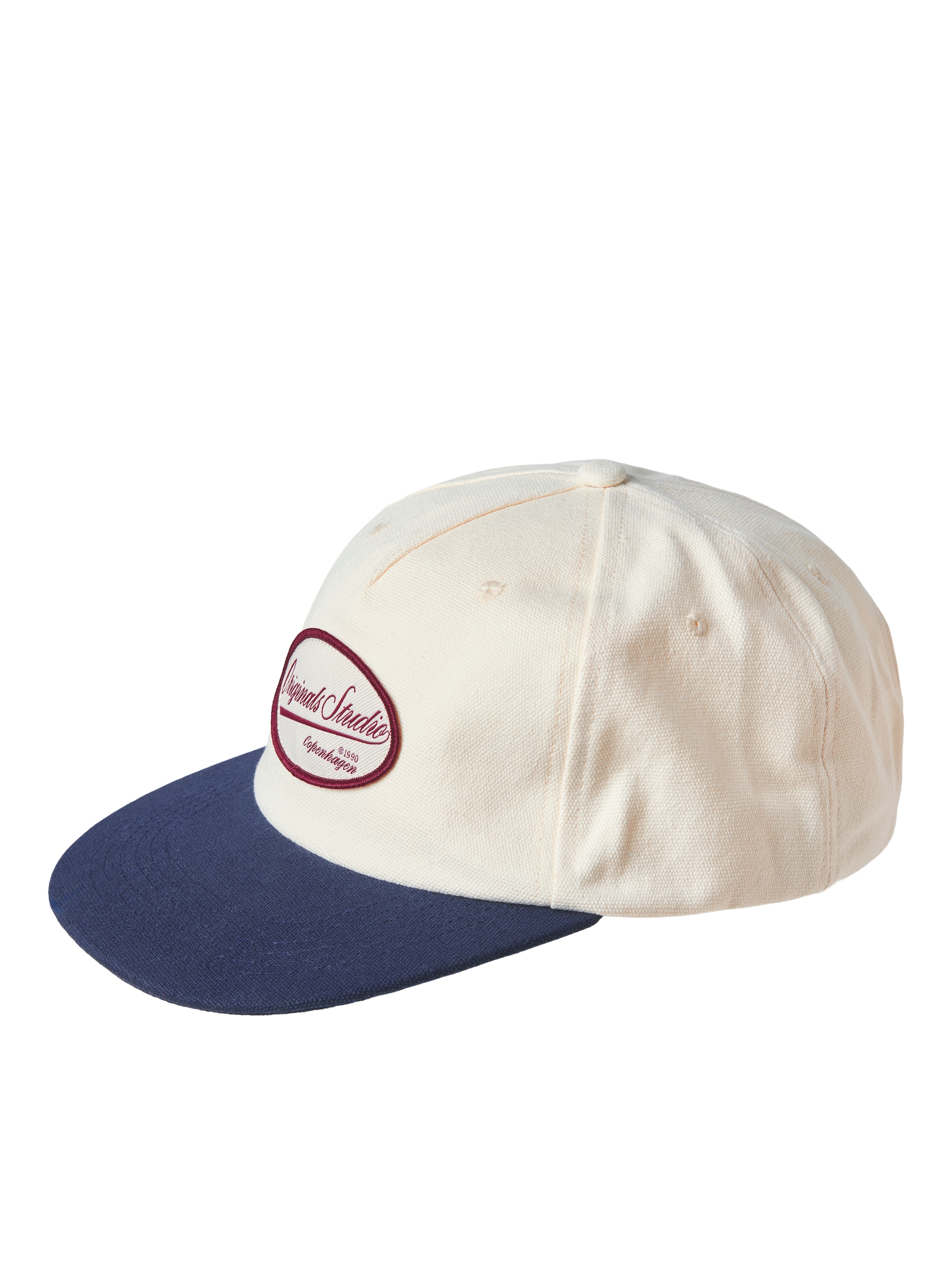 Image of Jack & Jones Baseball Cap "JACLOOSE NORREBRO BADGE CAP SN" Baumwolle