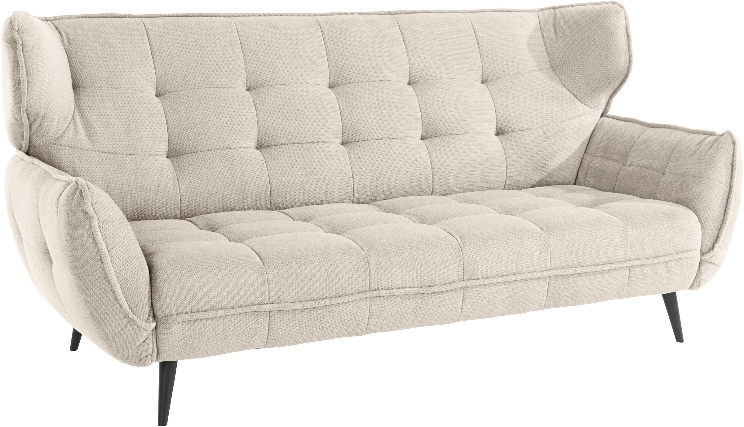 Leonique 3-Sitzer »Ariana«, Big-Sofa bzw. stylischer Hochlehner