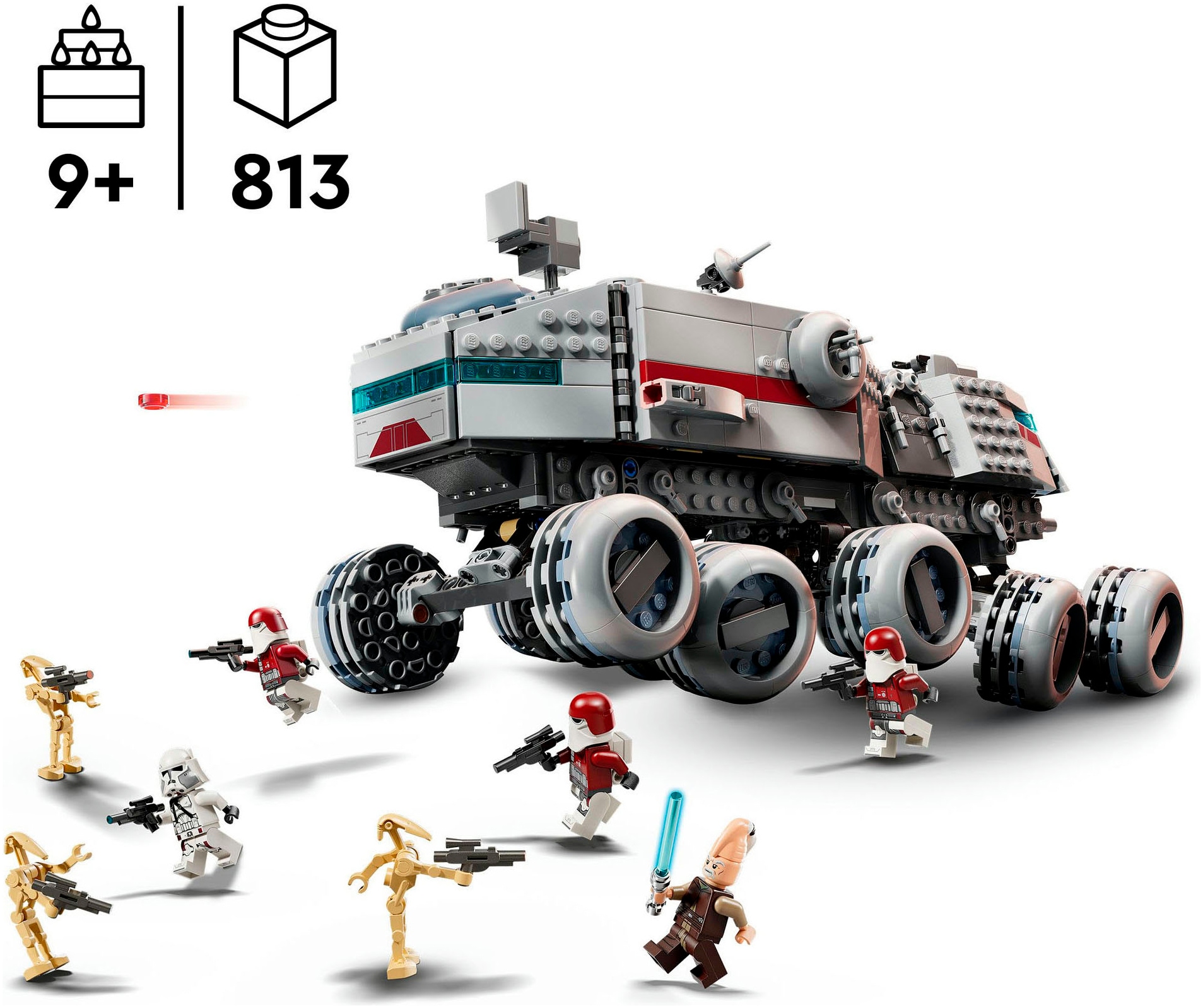 LEGO® Pions de construction »Republikanischer Juggernaut (75413), LEGO Star Wars™« Made in Europe