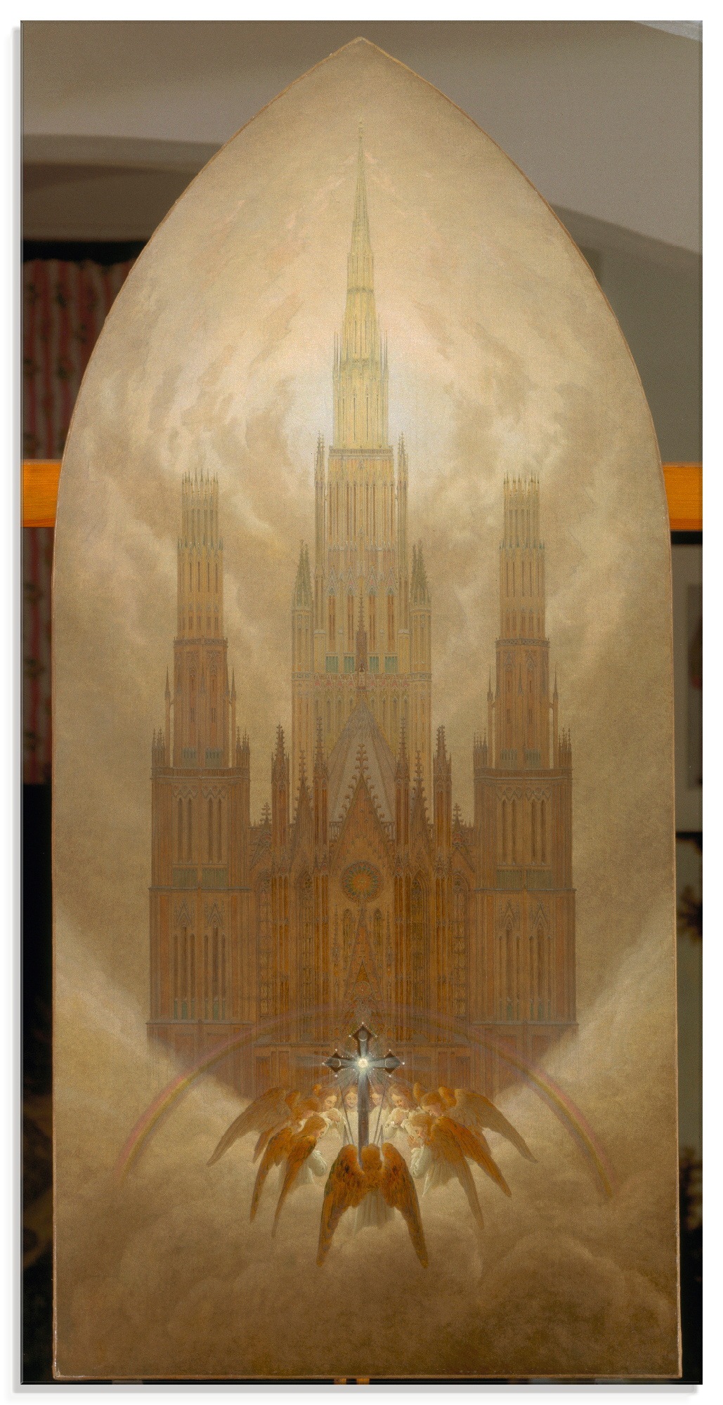 Image of Artland Glasbild »Die Kathedrale. Um 1818.«, Gebäude, (1 St.) bei Ackermann Versand Schweiz