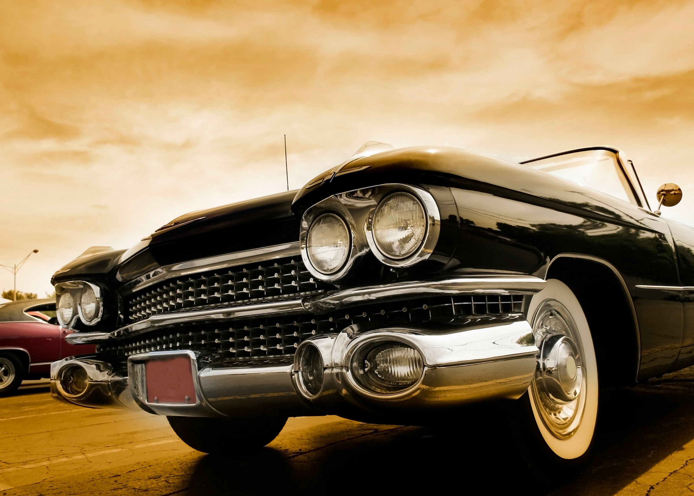 Image of Papermoon Fototapete "Classic Cars" glatt