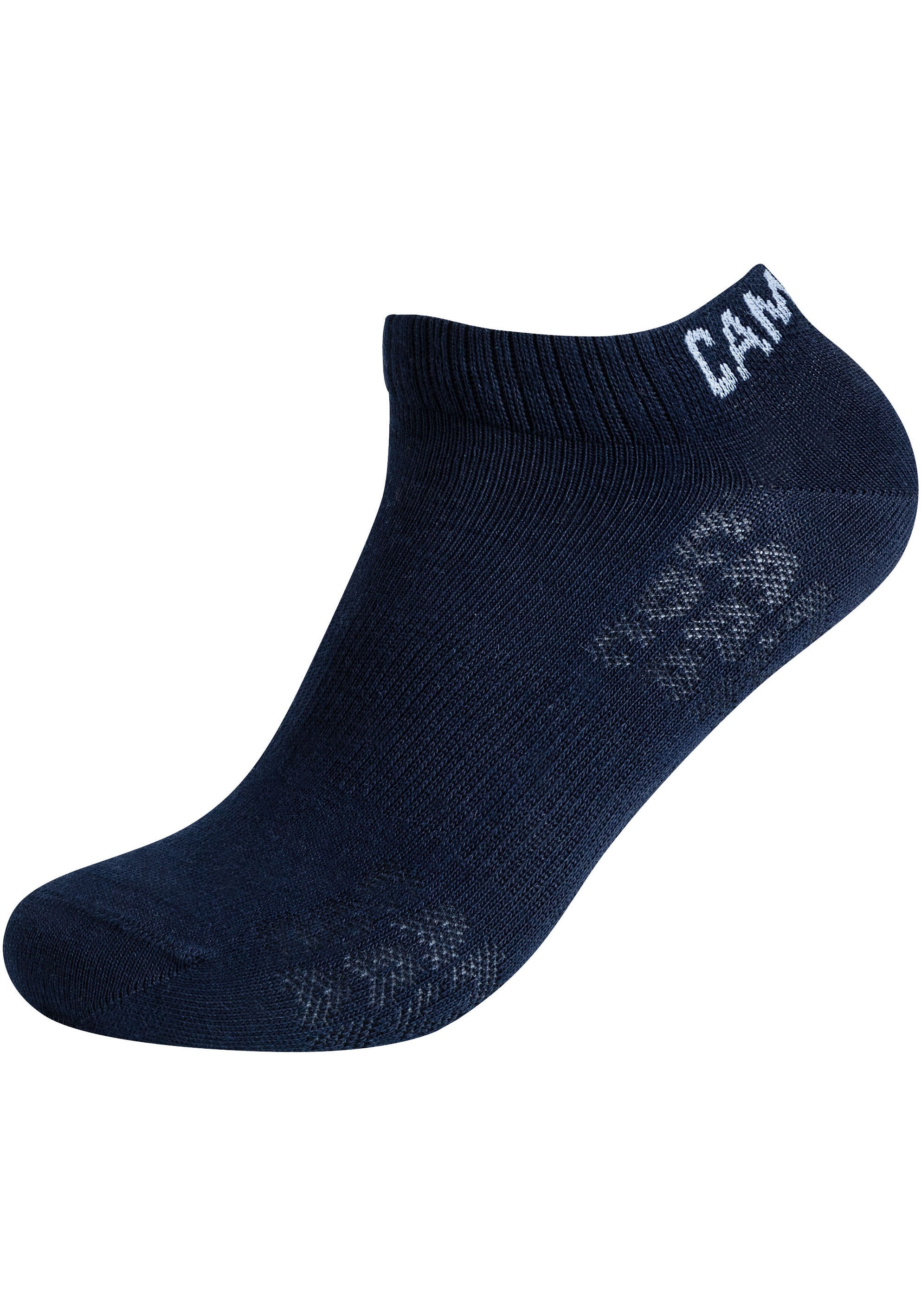 CAMP DAVID Kurzsocken »mesh ventilation«, (6 Paar), mit dezentem Markenlogo