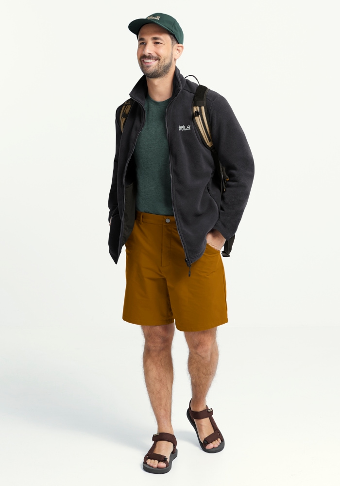Jack Wolfskin Veste polaire »TAUNUS 200 FZ M« avec système 3-en-1, respirant, en polyester
