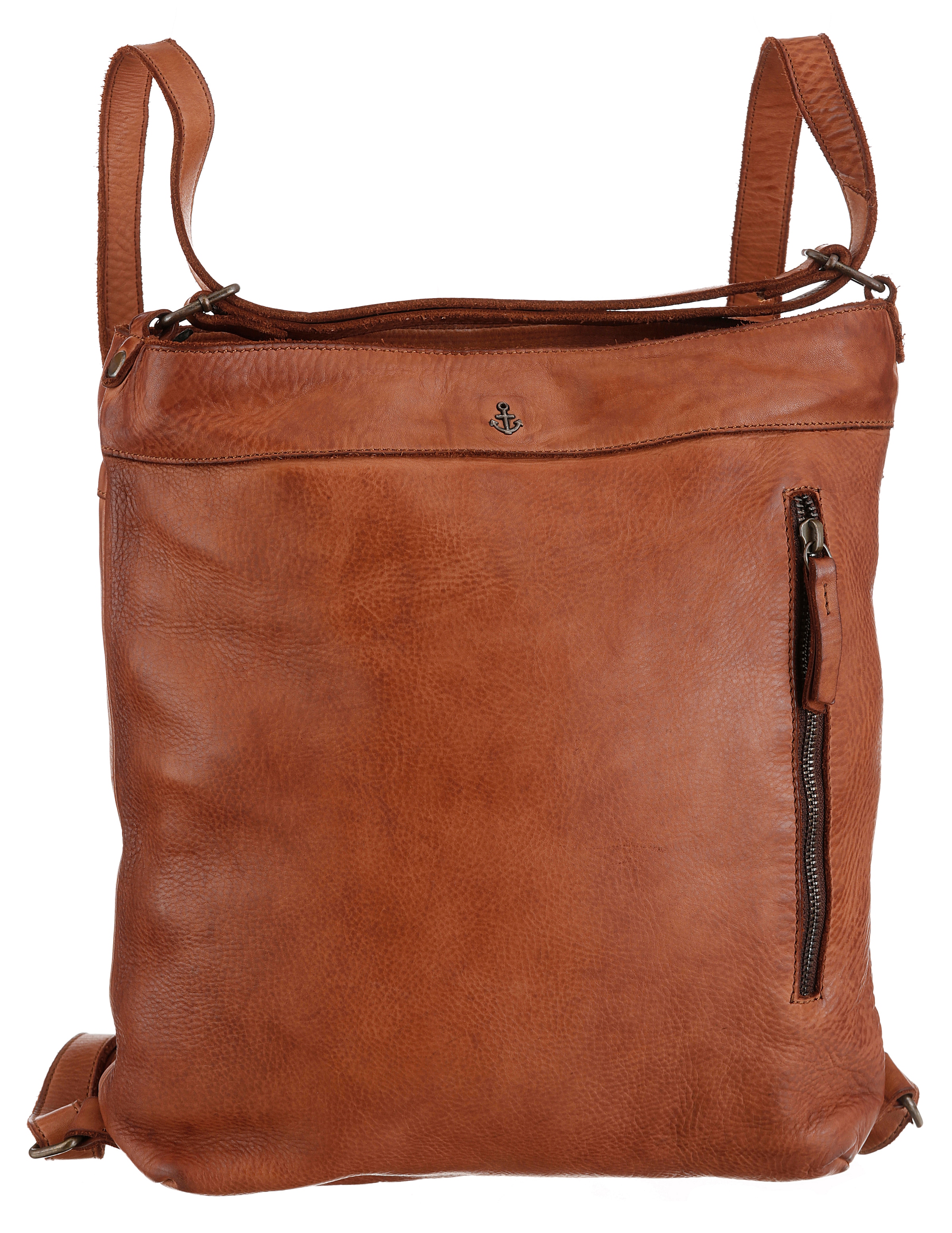 HARBOUR 2nd Cityrucksack »Nora«, aus Leder, auch als Tasche tragbar