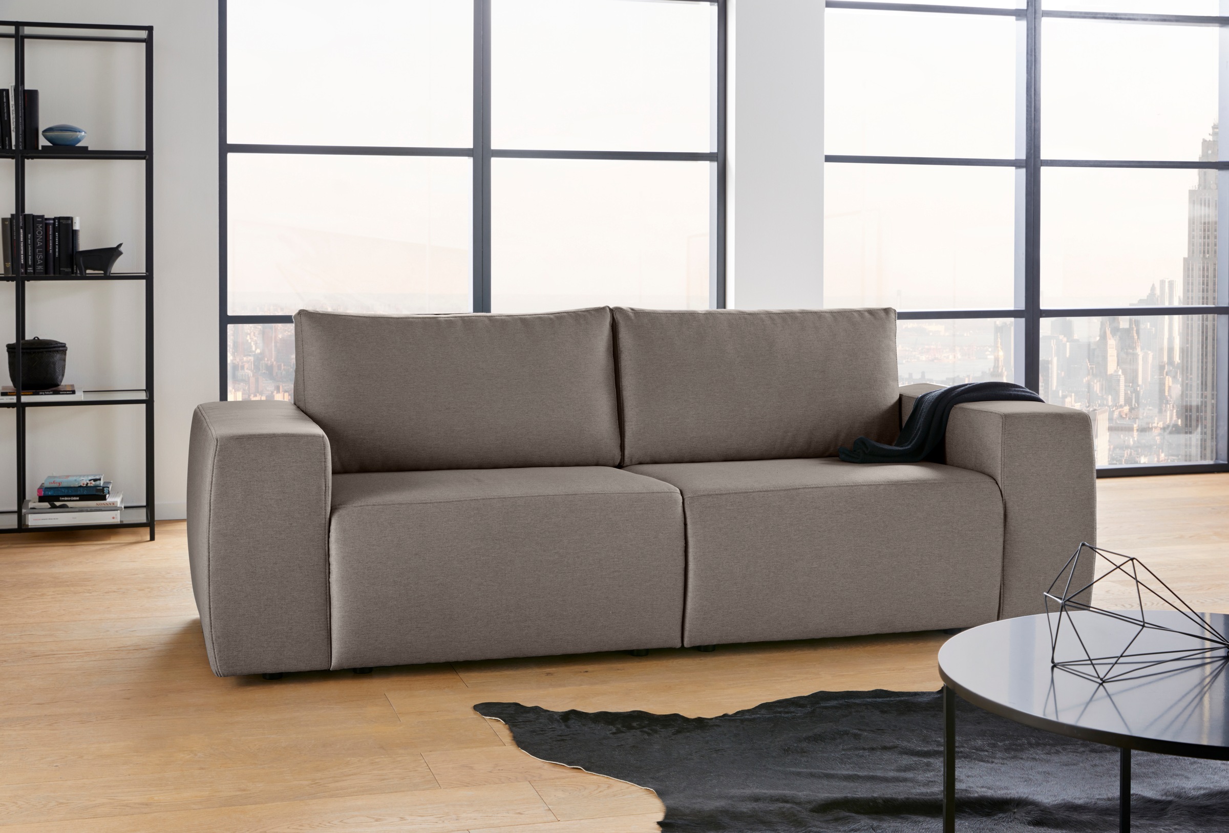 LOOKS by Wolfgang Joop Big-Sofa »LooksII«, geradlinig und komfortabel