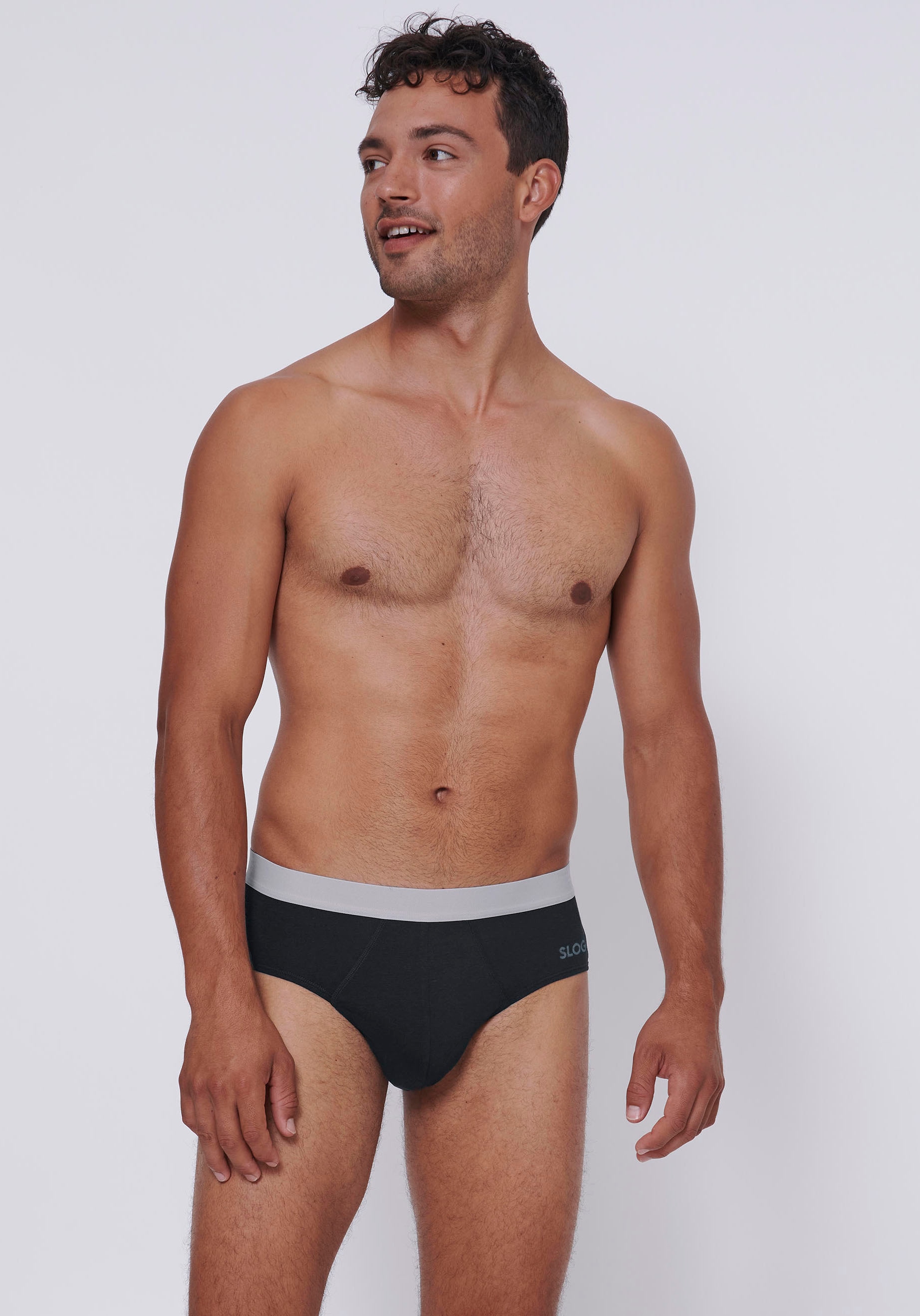 sloggi Slip »men GO ABC 2.0 Brief 2P«, (Packung, 2 St.), super weicher Baumwoll- und Elasthan-Mix