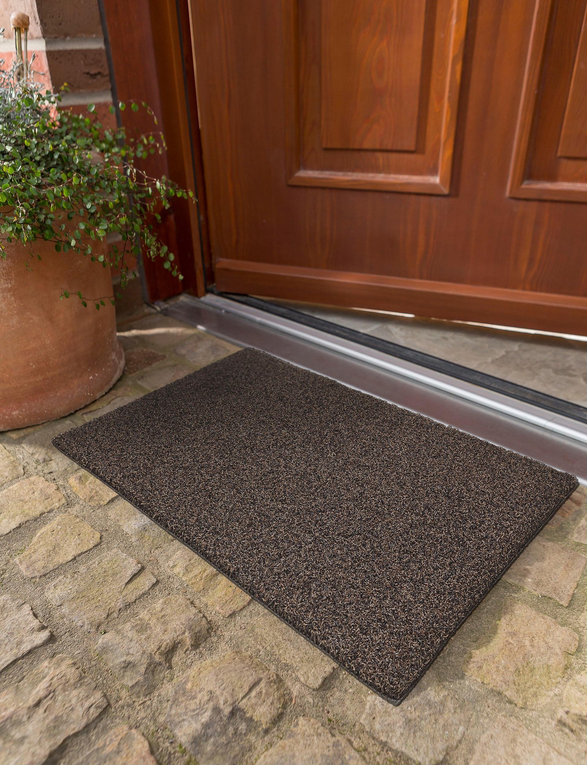 ASTRA Fussmatte »Brush Line 240« rechteckig 11 mm Höhe Türmatte, Schmutzfangmatte, In -und Outdoor geeignet