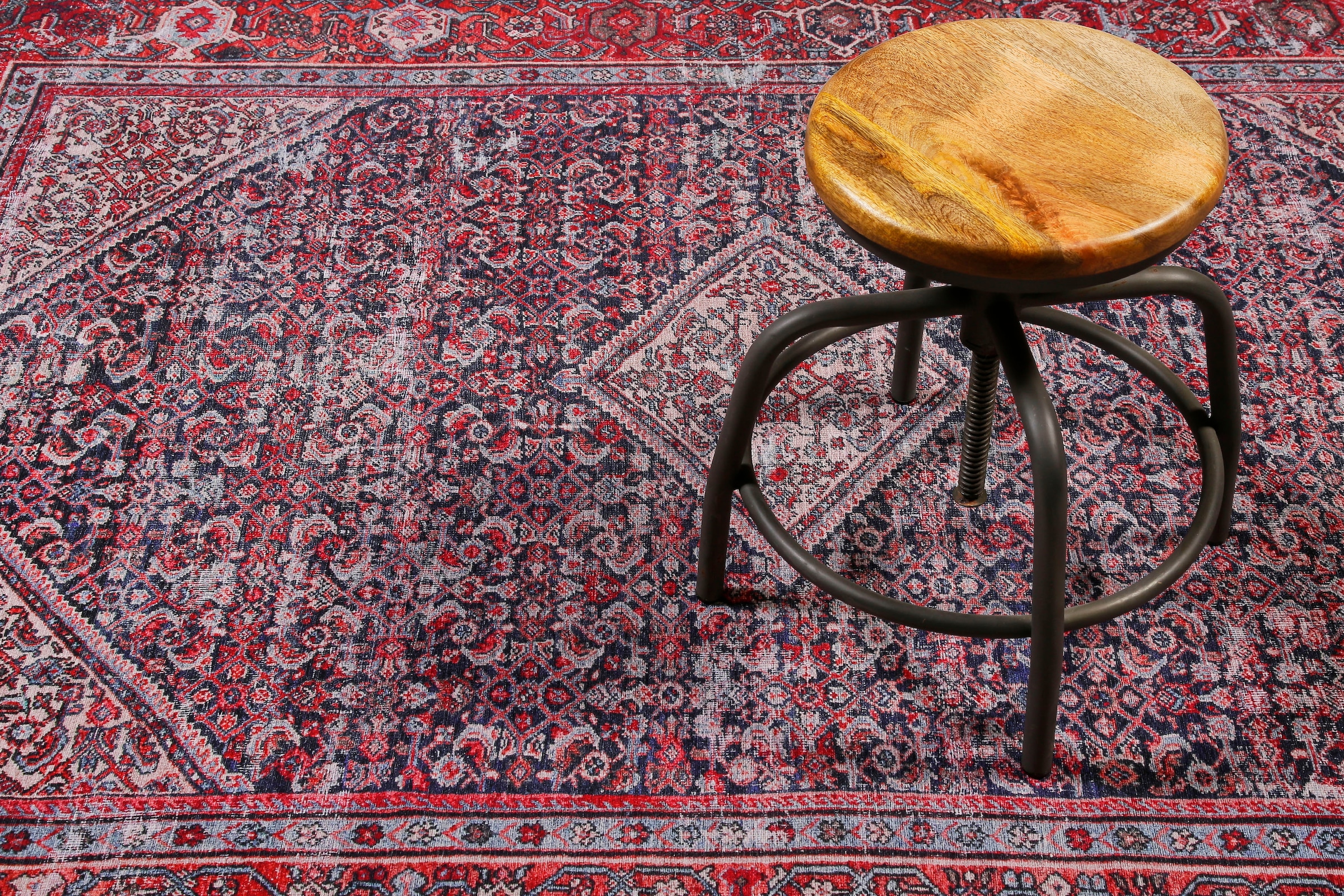 Wecon home Teppich »Flashback«, rechteckig, 6 mm Höhe, Wohnzimmer