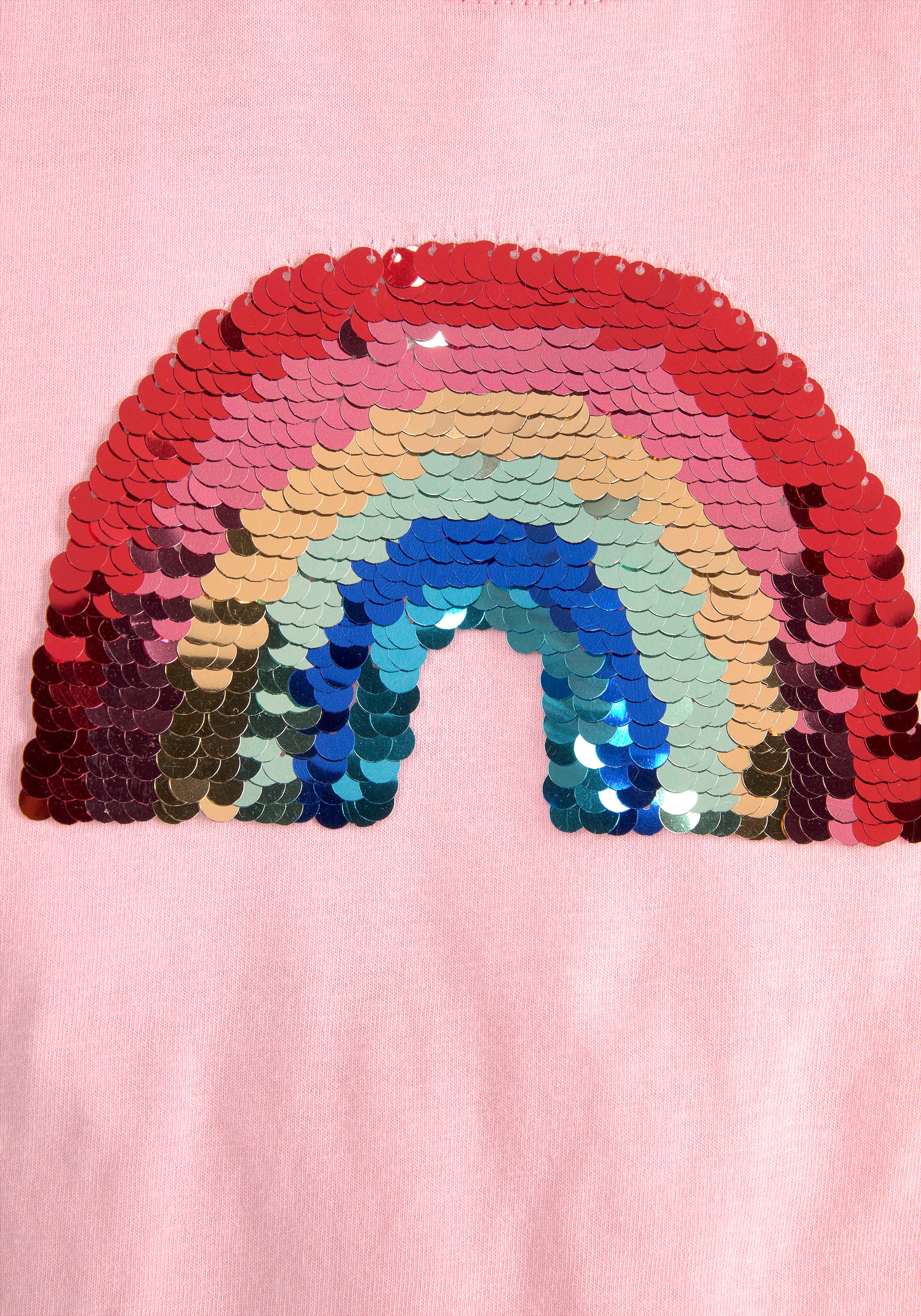 Langarmshirt mit KIDSWORLD auf versandkostenfrei Wende-Pailletten »Regenbogen«,