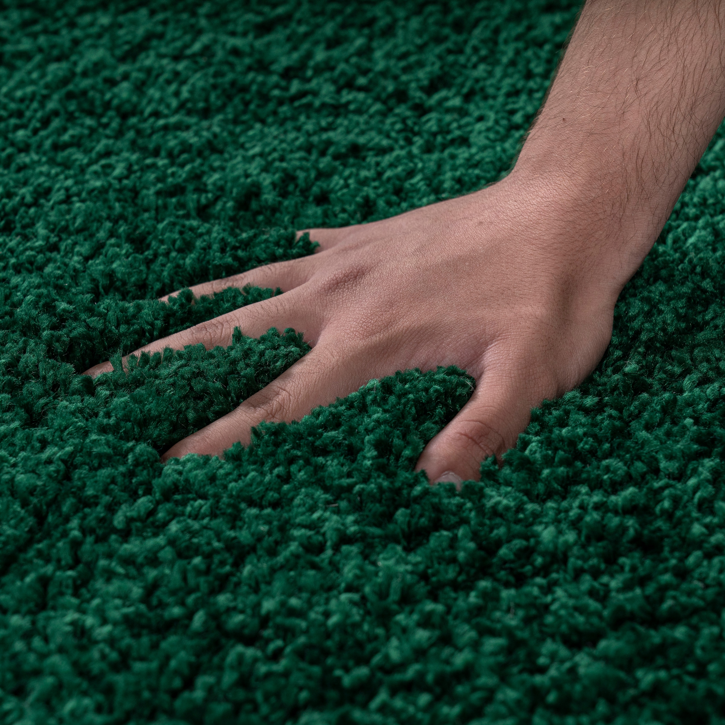 Home affaire Hochflor-Teppich »Shaggy 30«, rechteckig, 30 mm Höhe, Teppich, Uni Farben, besonders weich und kuschelig