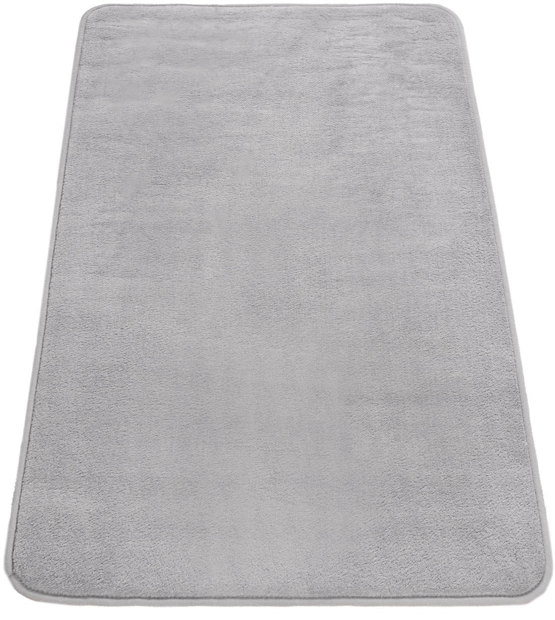 Paco Home Badematte »Corby 255, Memory-Schaum Effekt«, rutschhemmend beschichtet, fussbodenheizungsgeeignet, Badteppich, Uni Farben