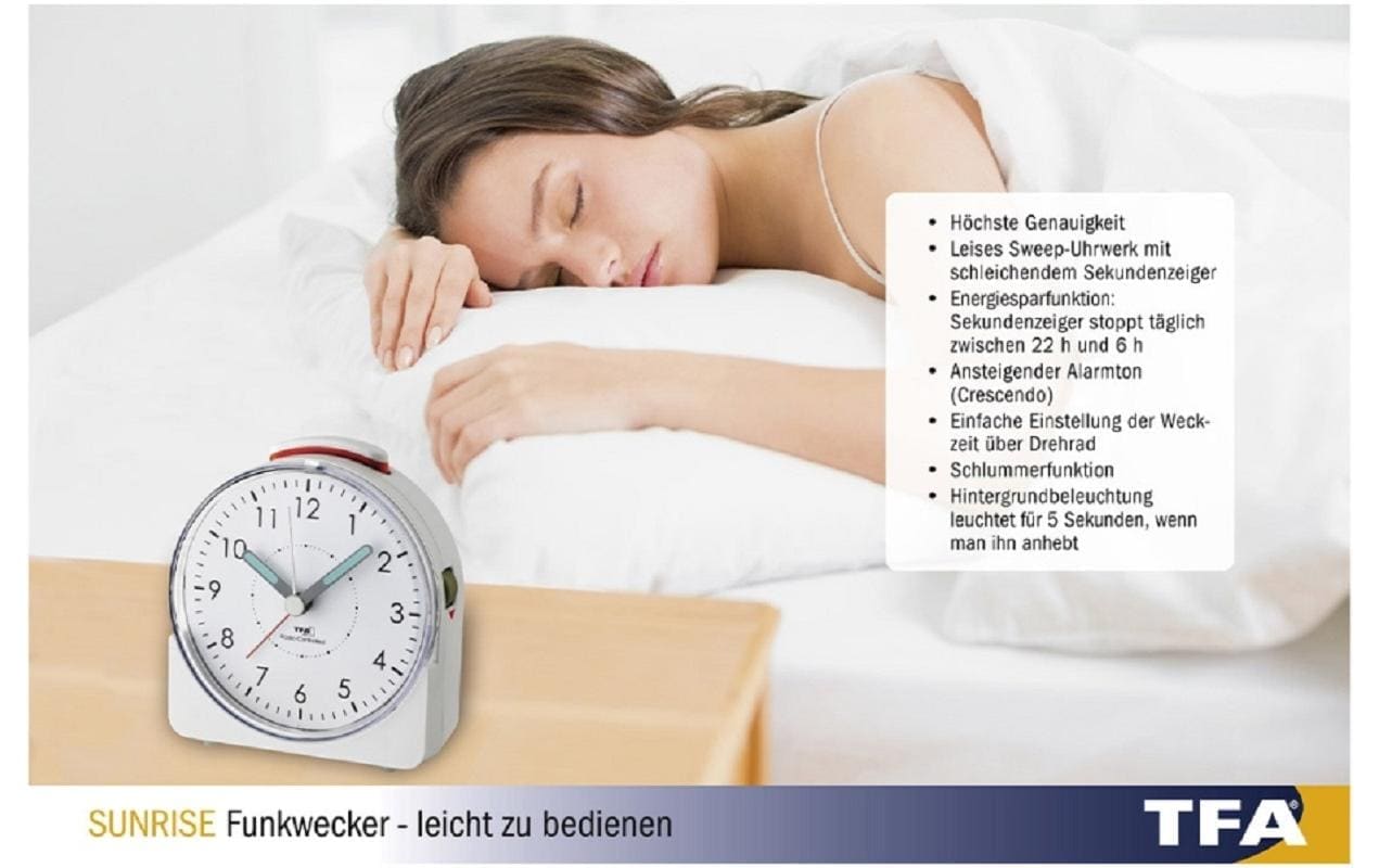 TFA Dostmann Funkwecker »Sunrise«