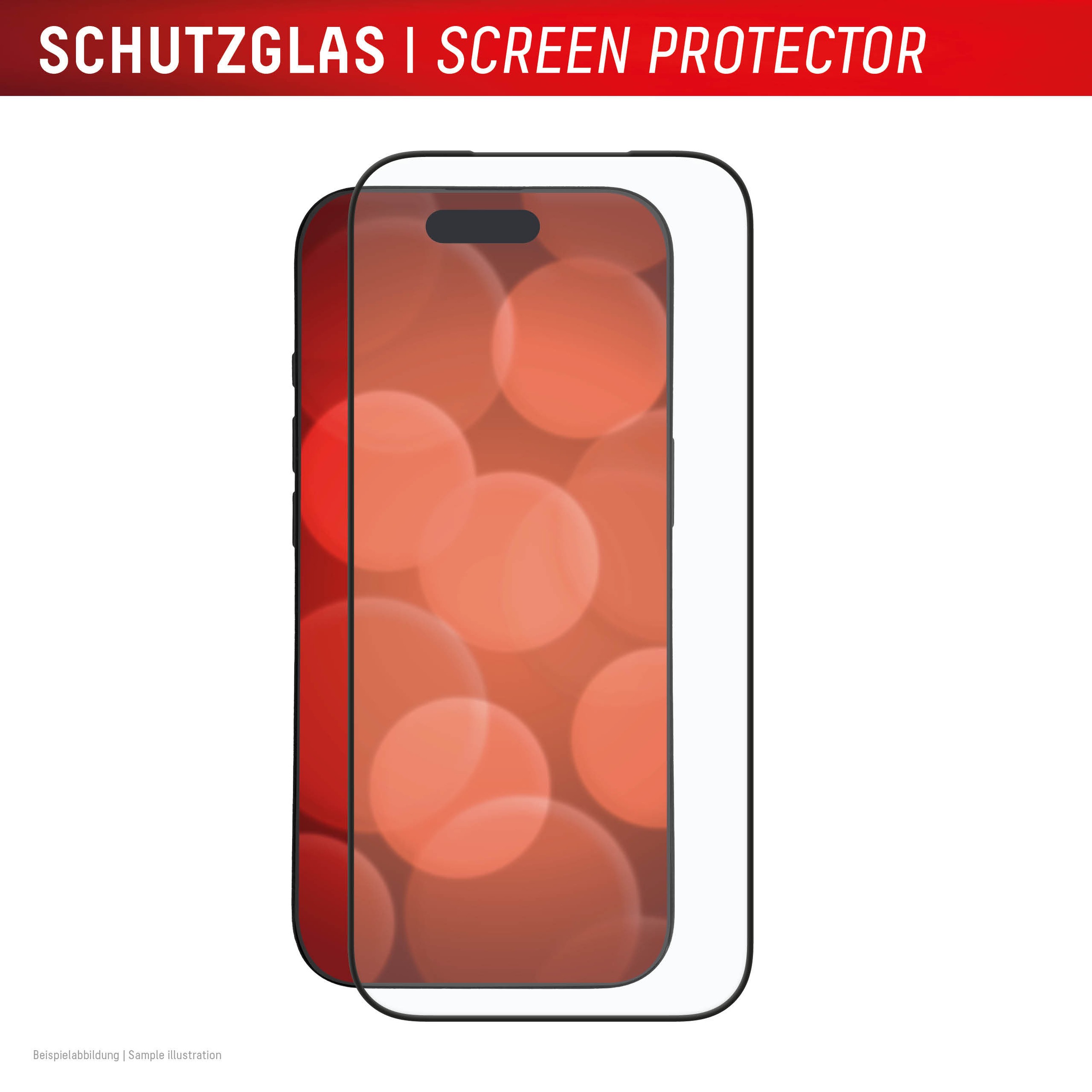 Displex Verre de protection d'écran »Premium Glass Screen Protector Full Cover« für Apple iPhone 17;Apple iPhone 17 Pro Displayschutzfolie, Schutzfolie, Bildschirmschutz, kratz- & stossfest