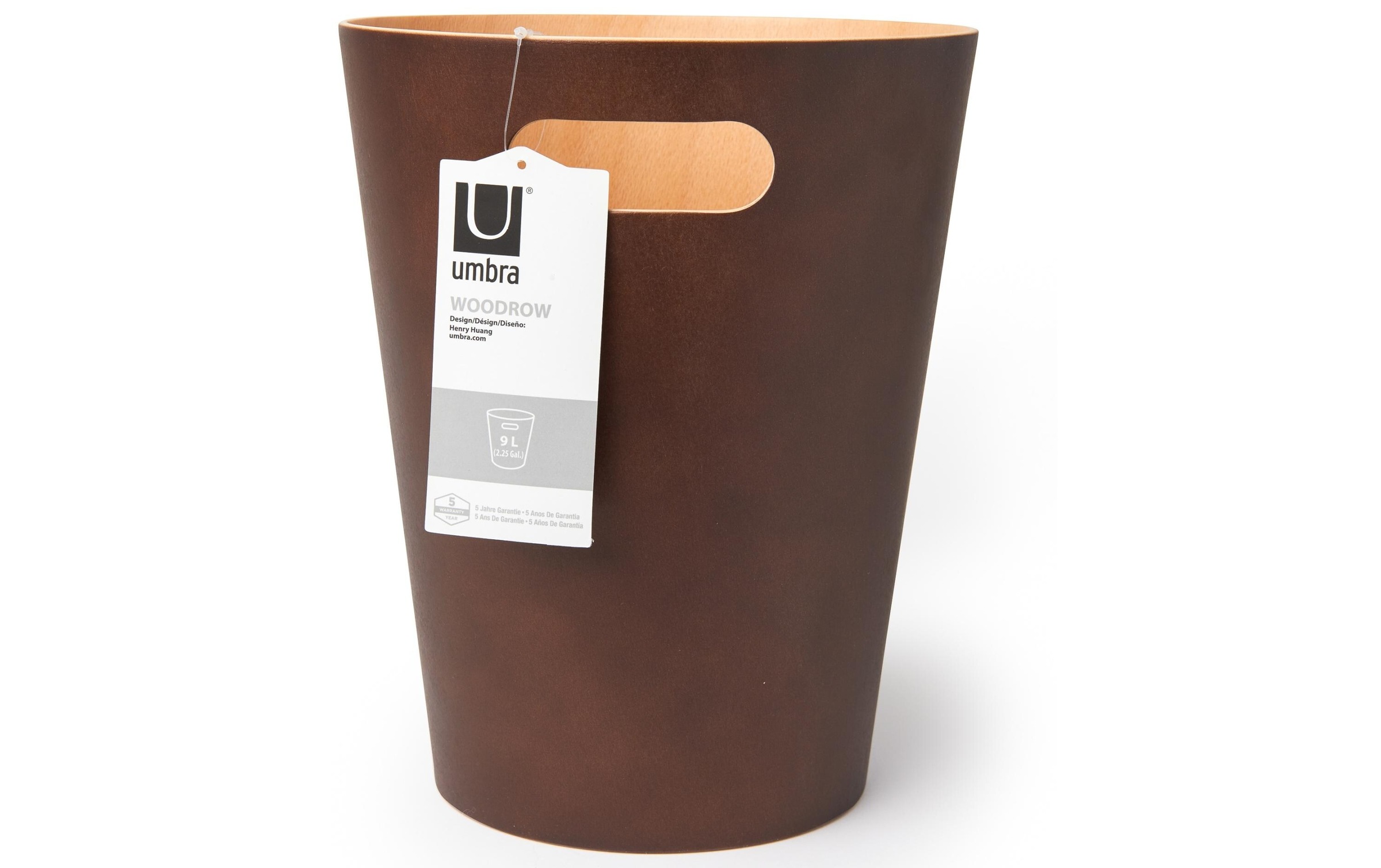 Umbra Mülleimer »Woodrow 45053 l« 1 Behälter Holzart: Birke (China)