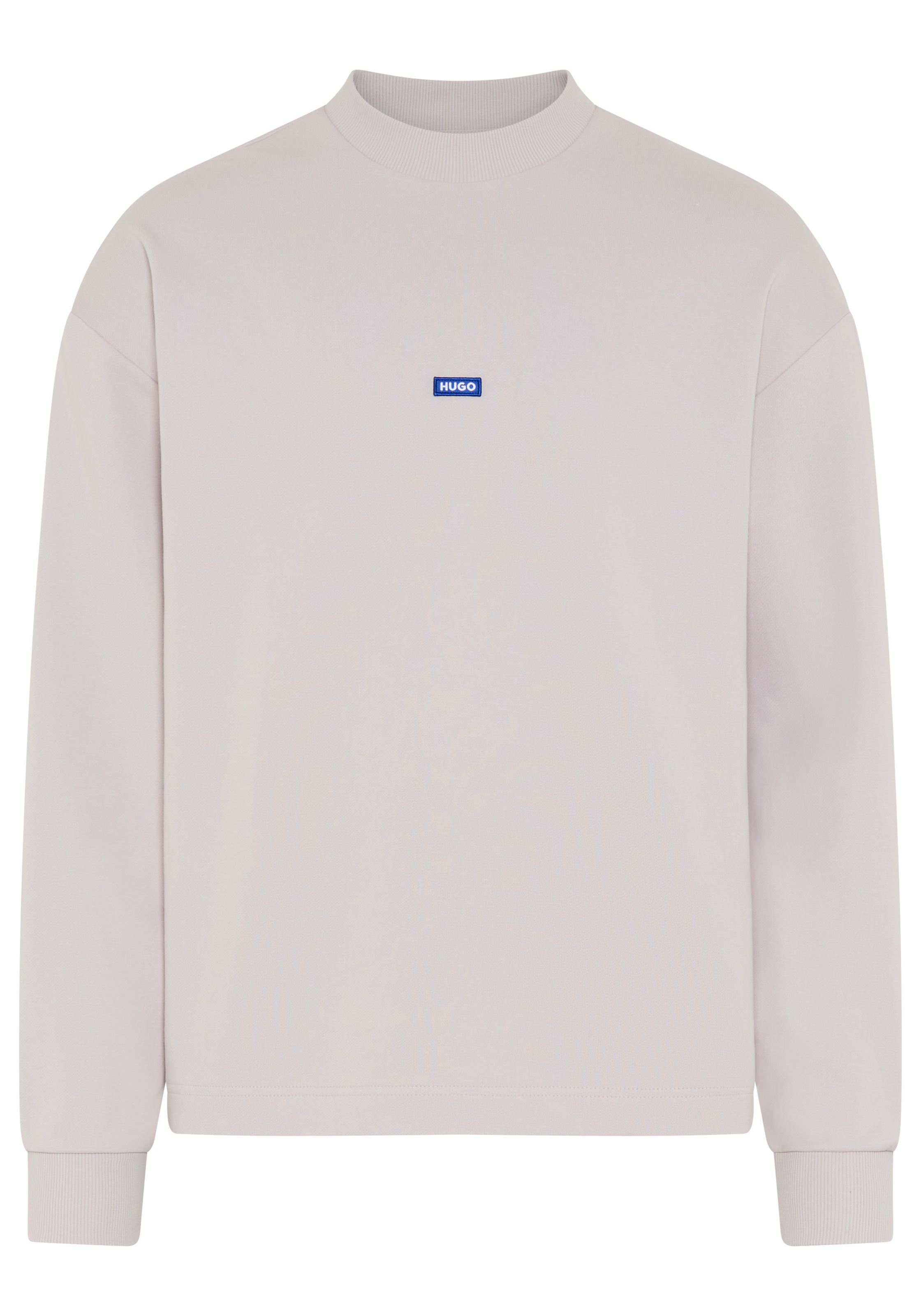 Image of HUGO Sweatshirt "Nedro", Rundhalsausschnitt, Regular Fit, Logo-Patch