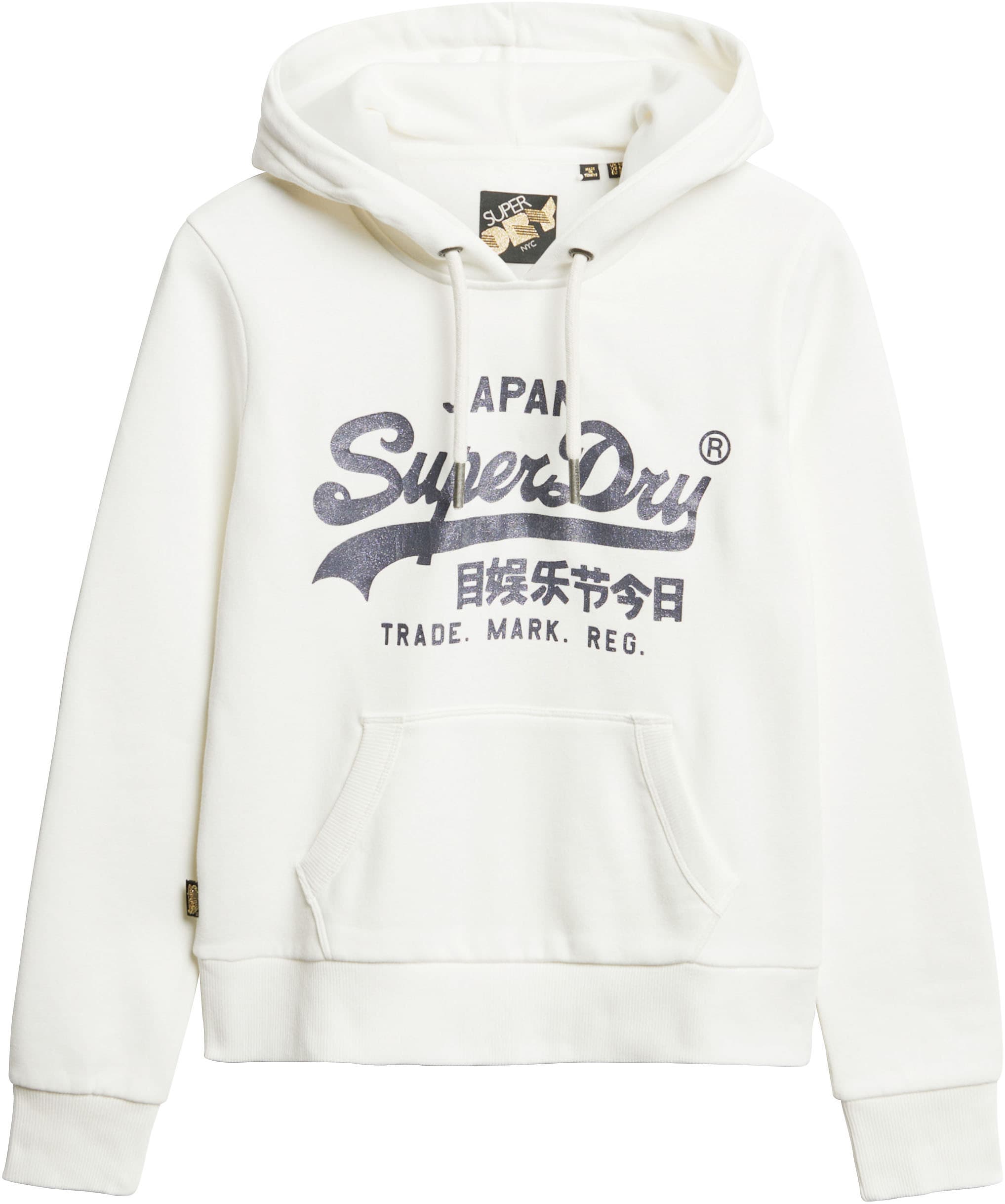 Superdry Kapuzensweatshirt »METALLIC VL GRAPHIC HOODIE«