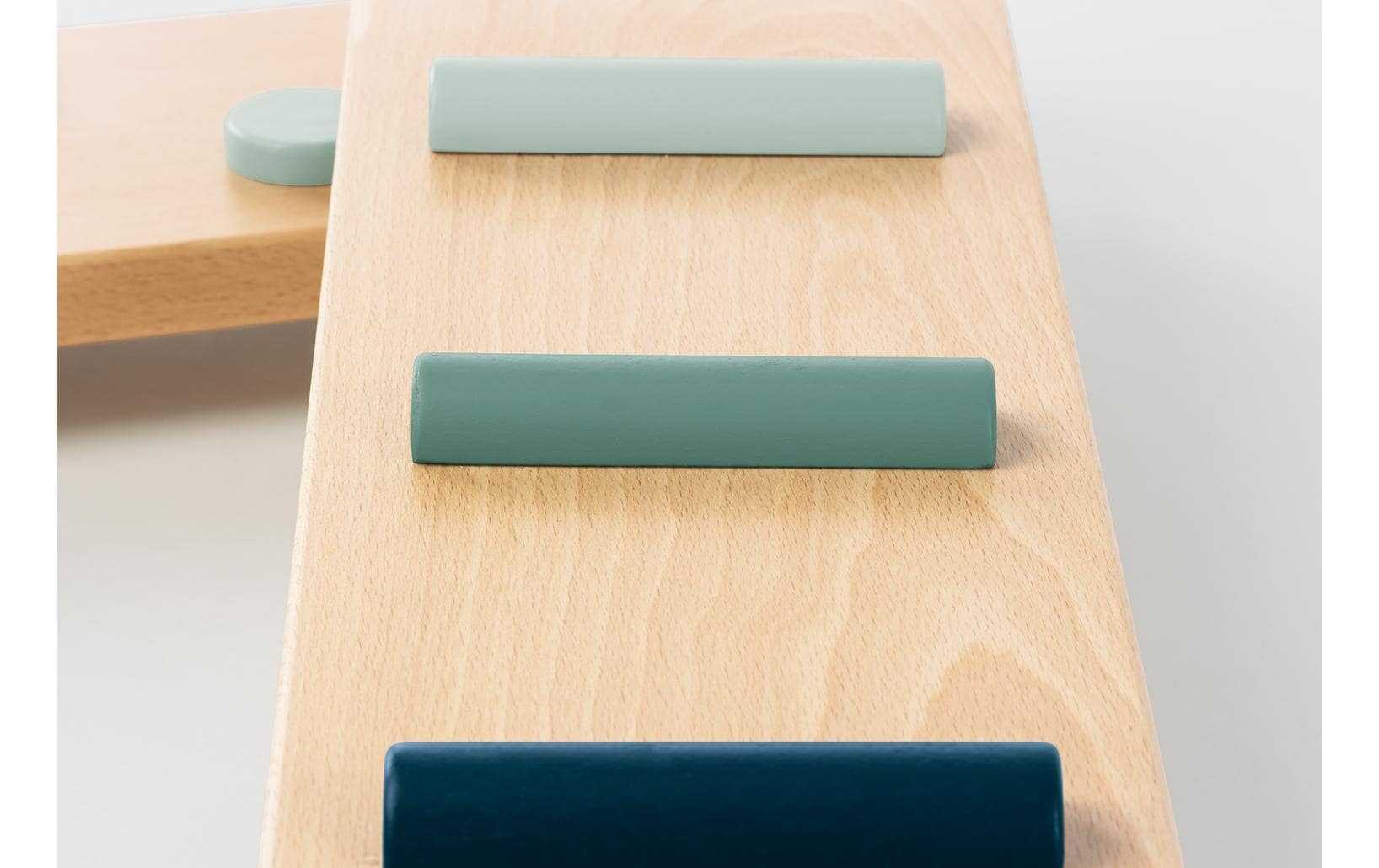 Lernspielzeug »Pinolino Balance Parcours «Kari» 9-teilig«, Holzart: Buche