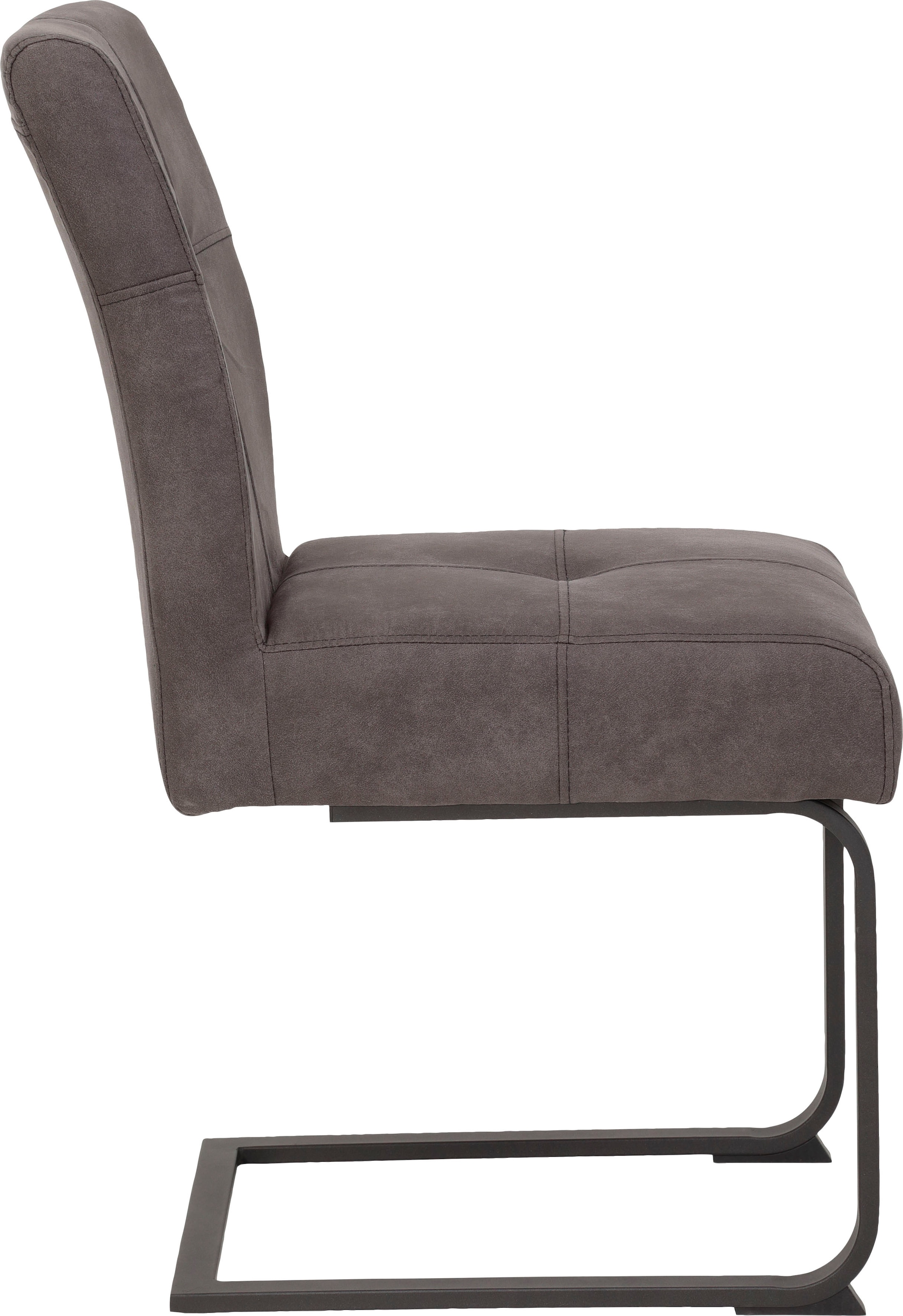 HELA Esszimmerstuhl »Luise«, Schwingstuhl, Freischwinger, 2er-Set, Sitz mit Federkern, extra dicke Polsterung