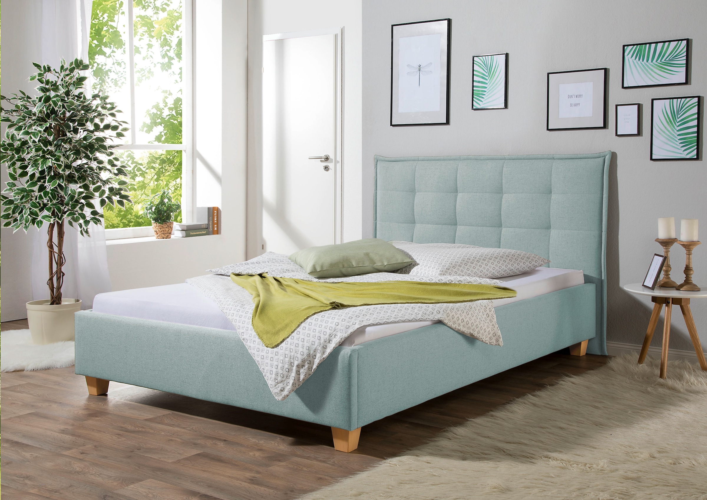 Maintal Polsterbett "Retlaw" Bettseiten zerlegt, ohne Bettkasten