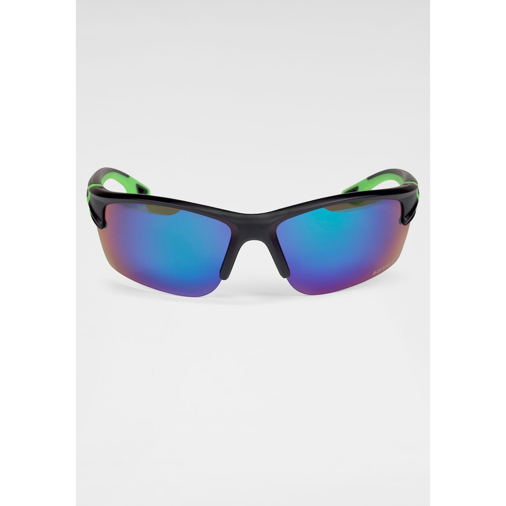 BACK IN BLACK Eyewear Sonnenbrille, Gläser mit Polarisationsfilter