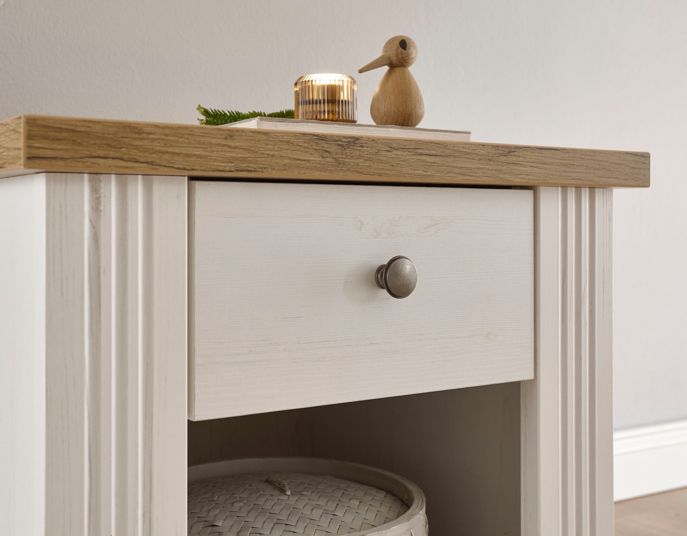 GOODproduct Schlafzimmer-Set »Westminster« beinhaltet 1 Bett, Kleiderschrank 3-türig und 2 Nachtkommoden