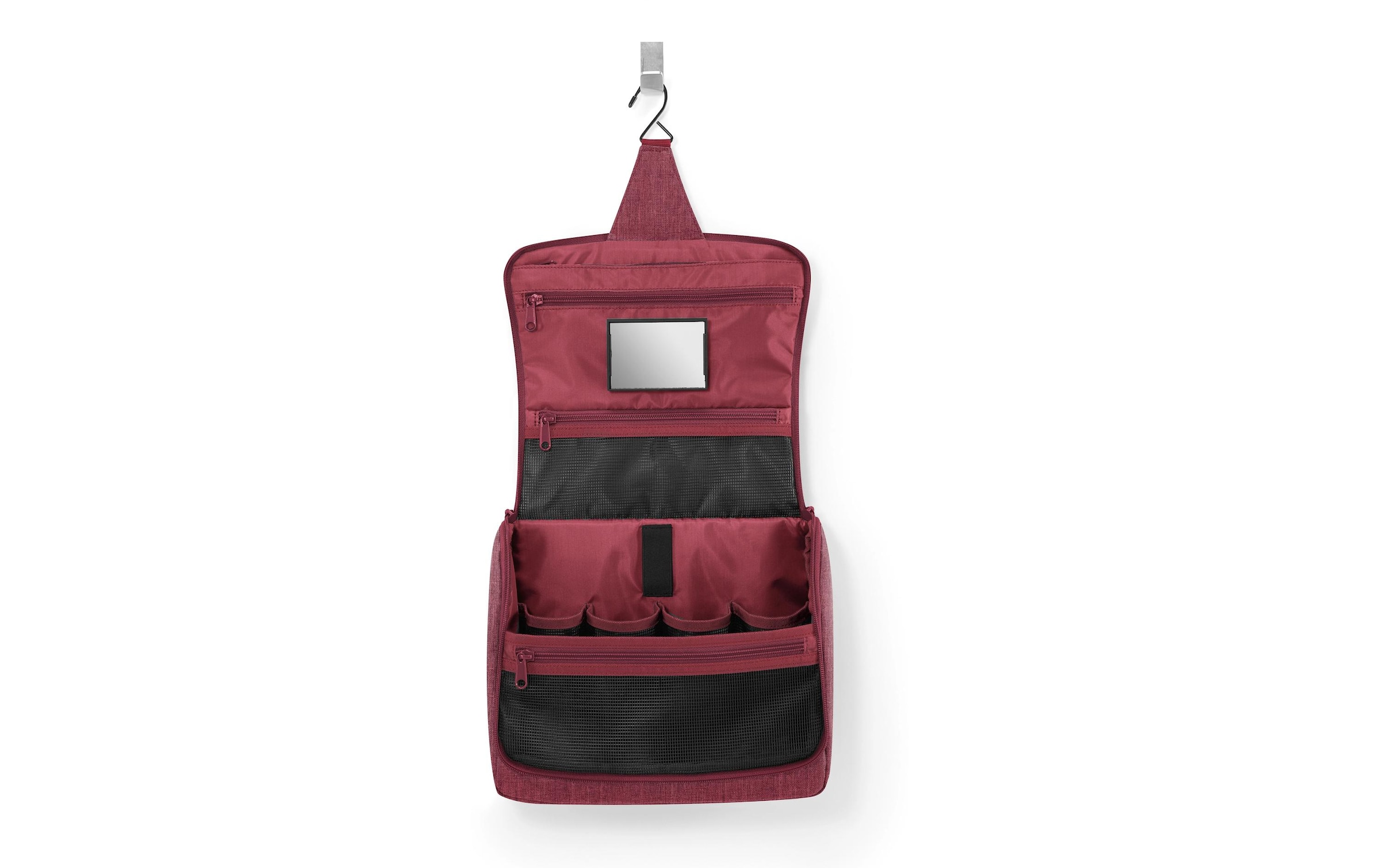 REISENTHEL® Kulturbeutel »Reisenthel Necessaire Toiletbag XL Twist Maroon«