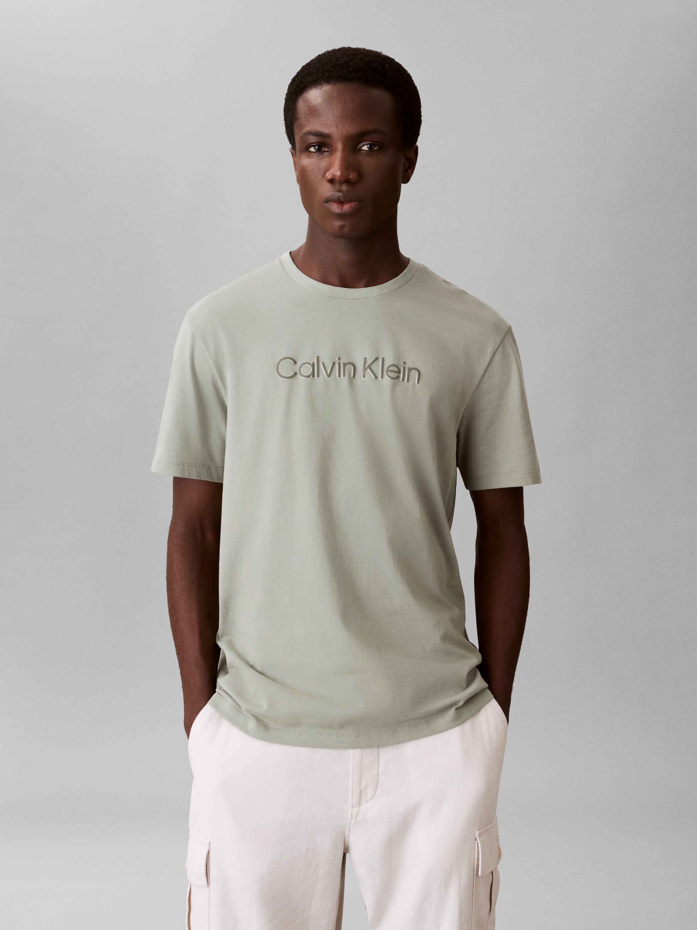 Calvin Klein »30S EU WHOLESALE SPORTSWEAR GRAP« Coupe régulière avec col rond