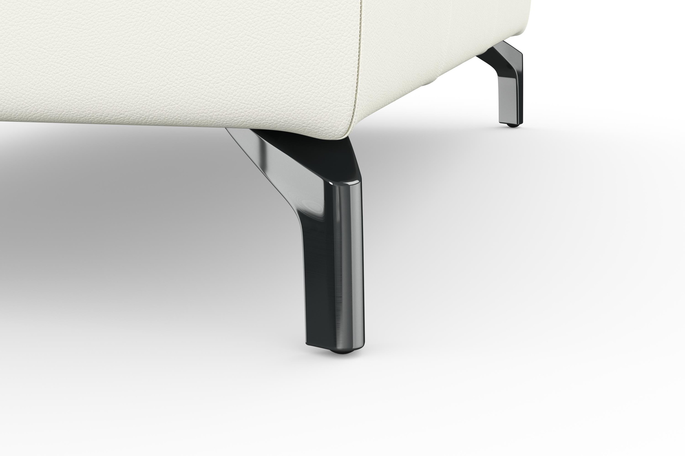 sit&more Hocker »Bendigo«, mit Klappfunktion, Bodenfreiheit 12 cm, wahlweise in 2 Fussfarben