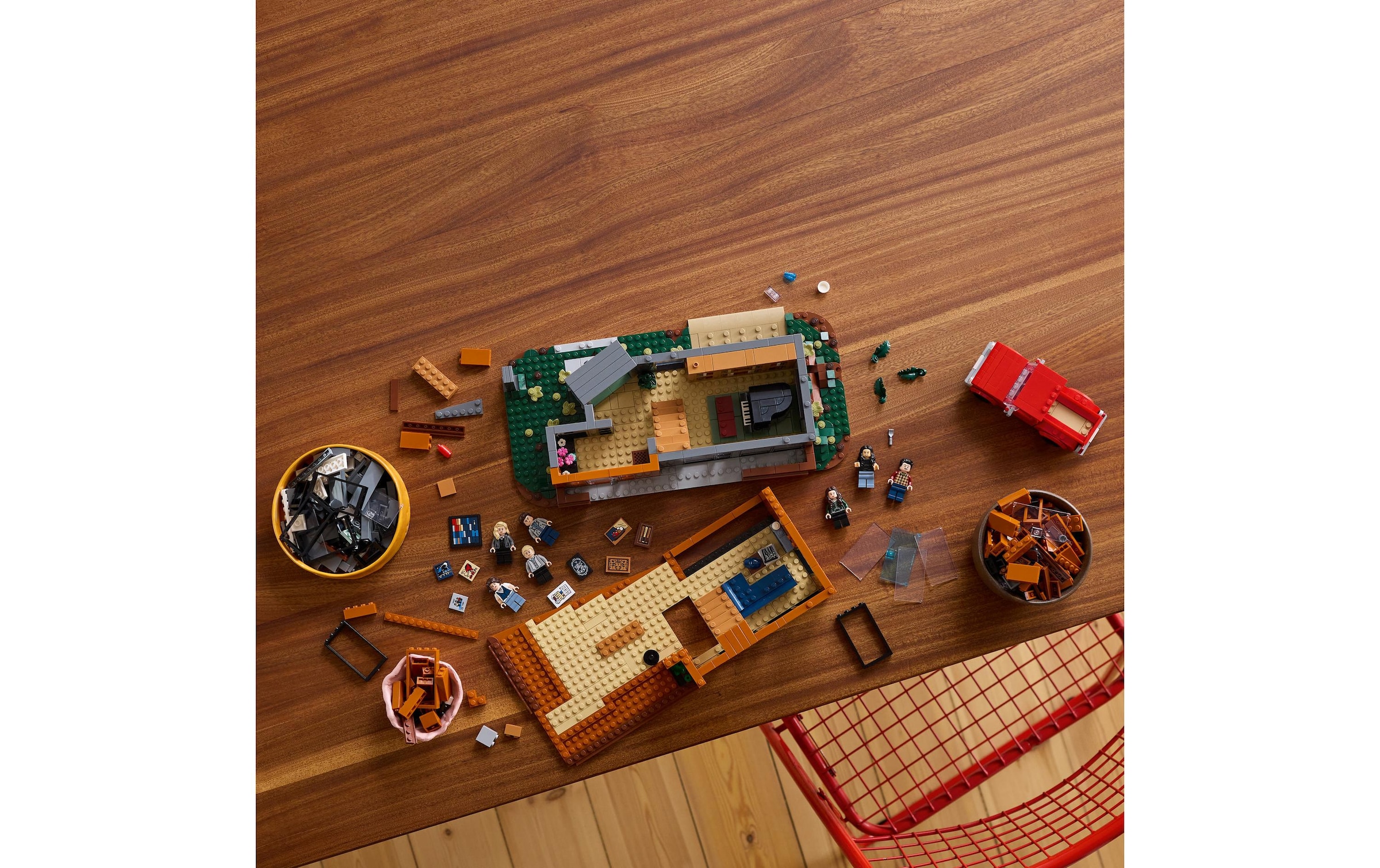 LEGO® Konstruktionsspielsteine »Ideas Das Haus der Cullens aus Twilight 21354« 3-stöckiges Ausstellungsmodell des modernen Cullen-Hauses