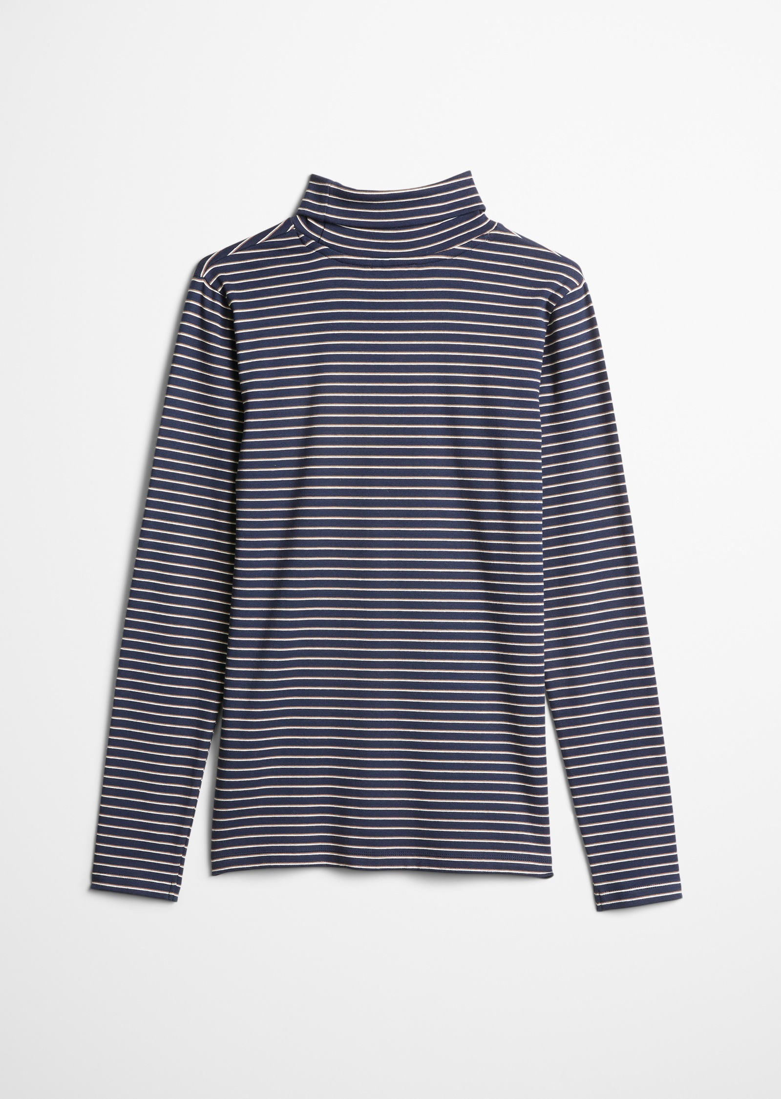 Marc O'Polo Rollkragenshirt geringelt, Rollkragen