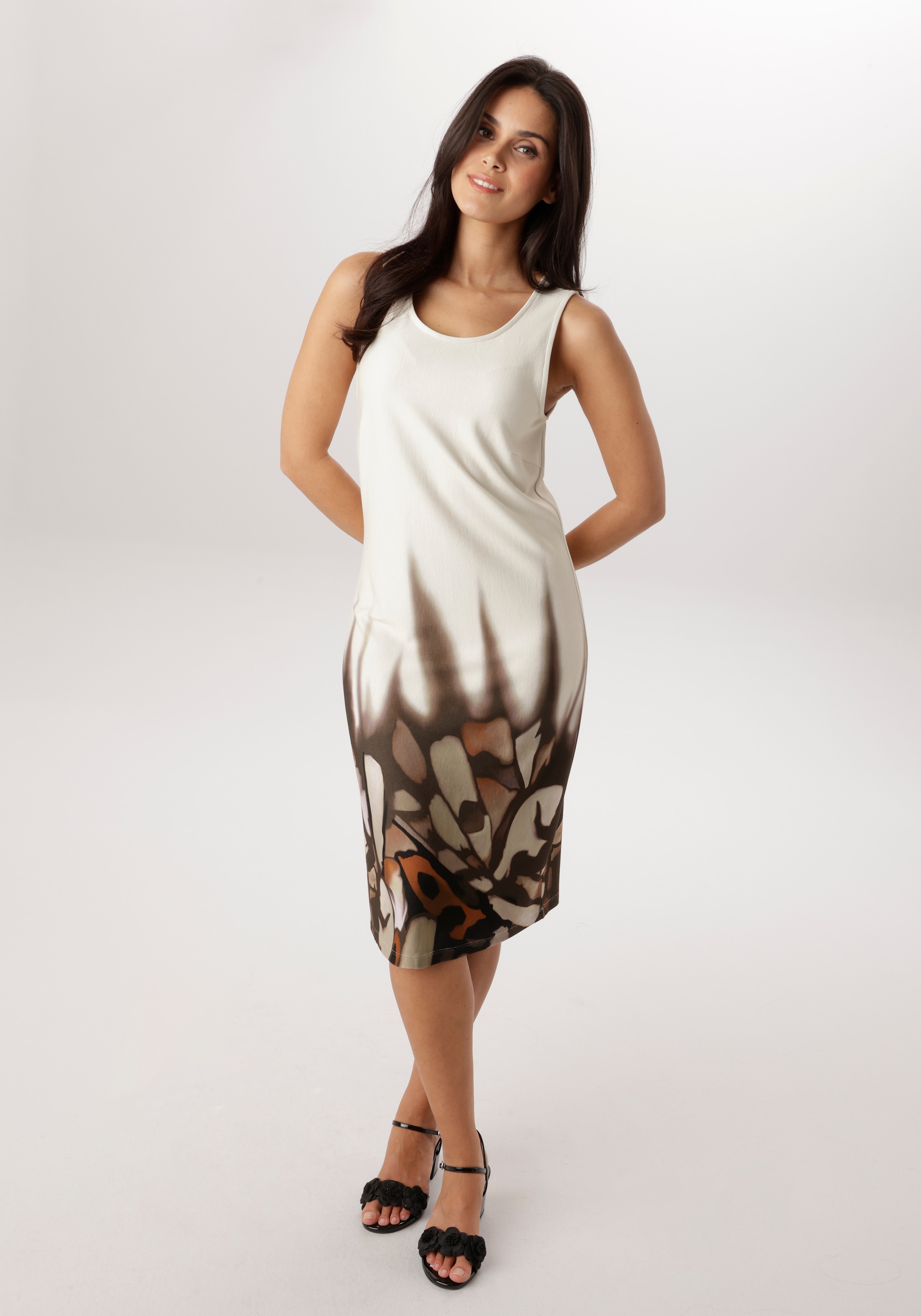 Aniston SELECTED Robe d'été mit besonderen Farb- und Mustereffekt - NEUE KOLLEKTION