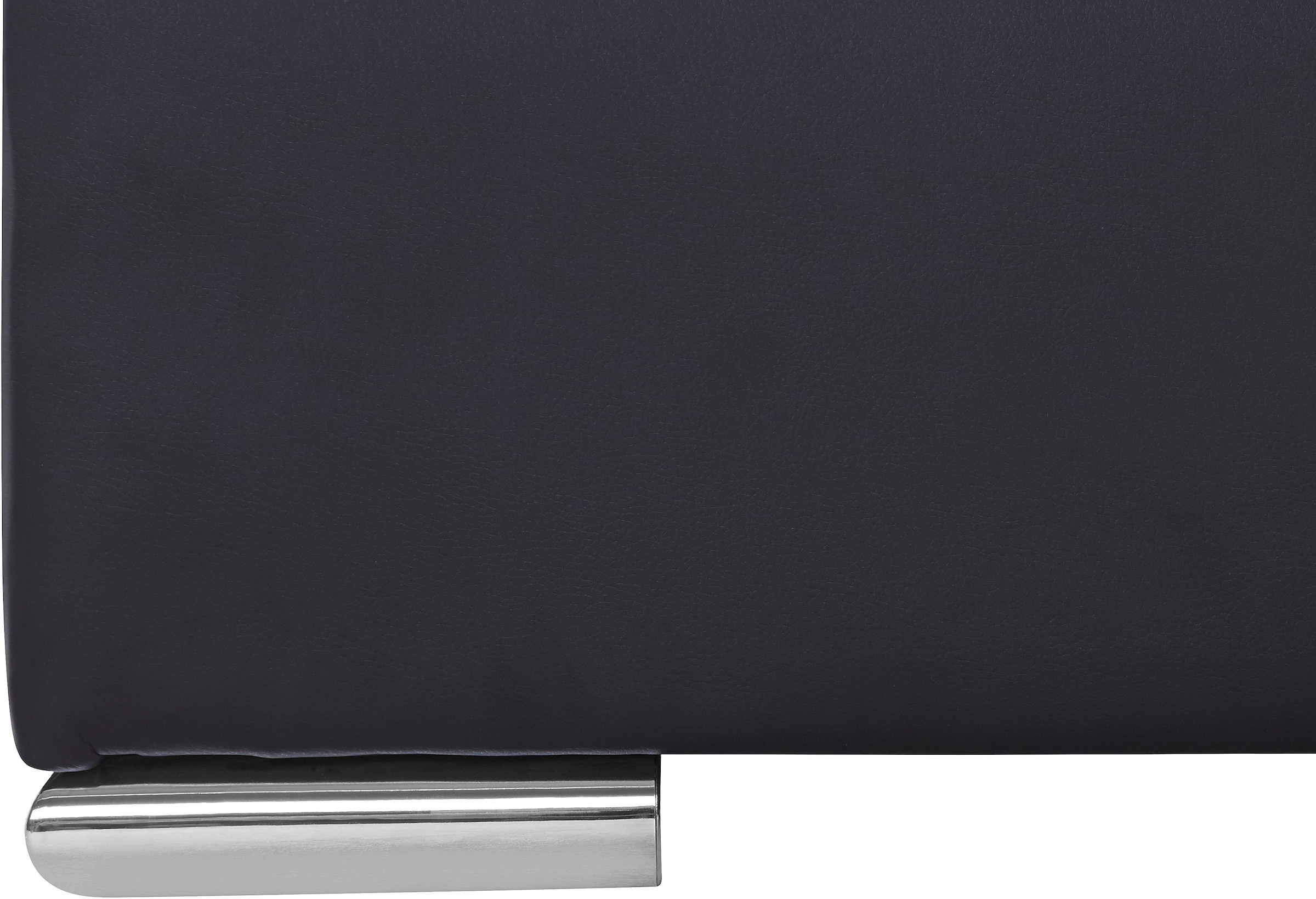 COLLECTION AB Wohnlandschaft »XXL-Josy U-Form, Breite 333 cm, mit 2 Recamieren 77 & 97 cm«, inkl. Bettfunktion, Bettkasten, mit 5 gleich grossen Rückenkissen