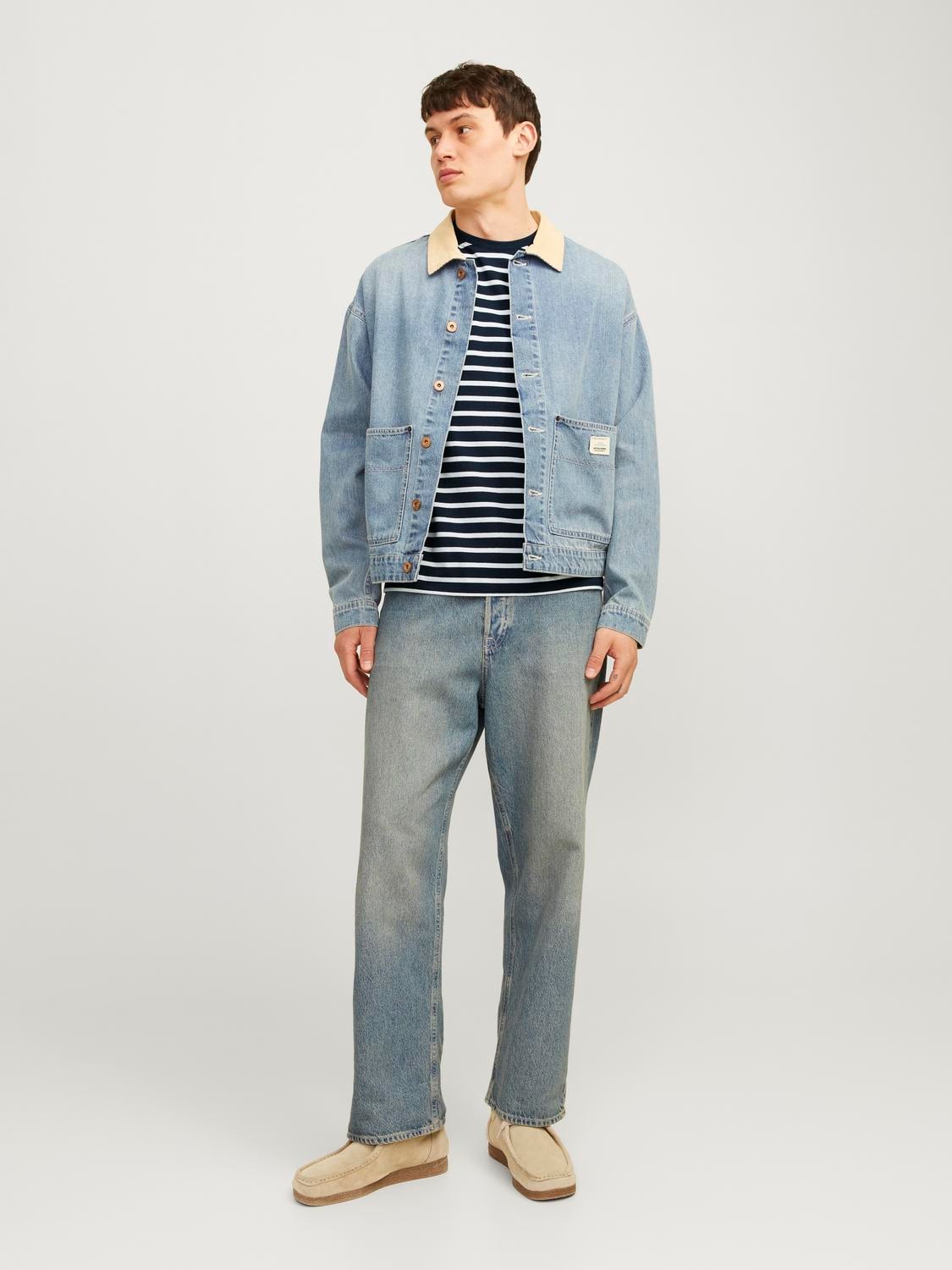 Jack & Jones Rundhalsshirt »JJEORGANIC BASIC TEE SS O-NECK NOOS«, mit Rundhalsausschnitt