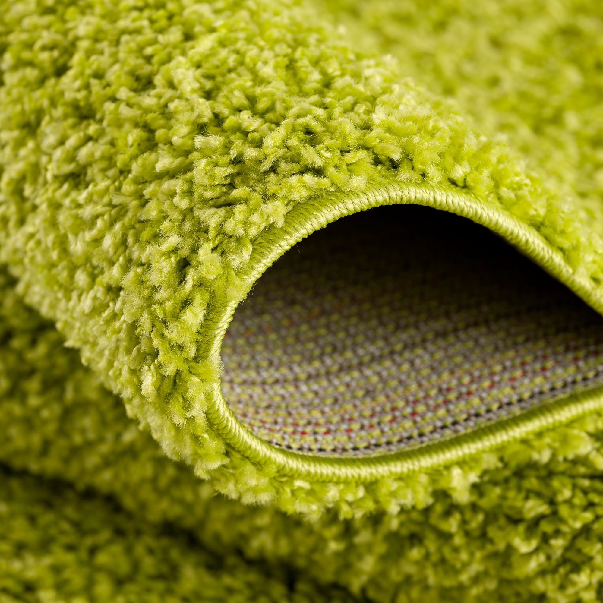 Sanat Hochflor-Teppich »LOCA«, rund, 30 mm Höhe, Wohnzimmer, Langflor, Shaggy, Schlafzimmer