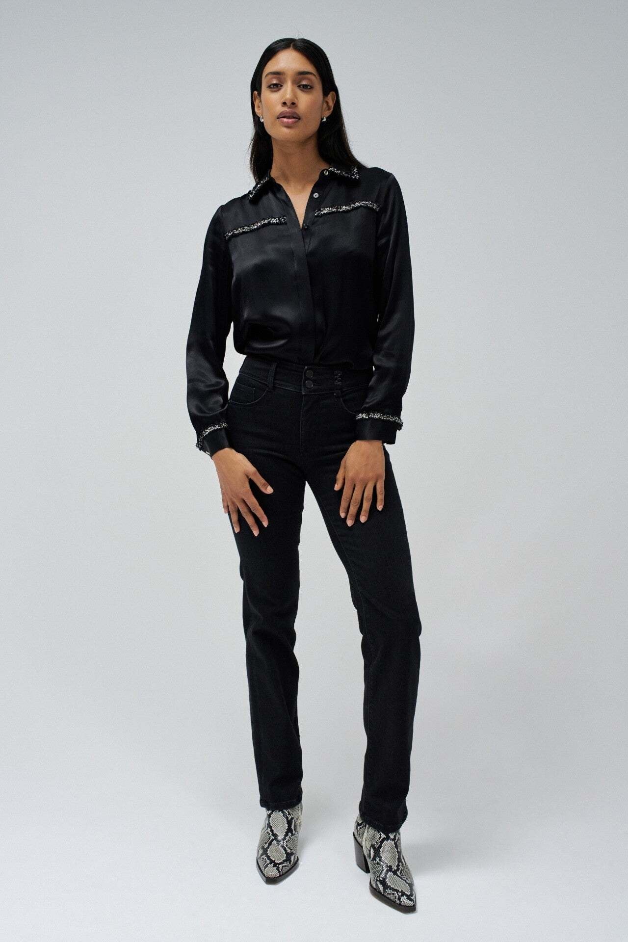 Salsa Straight-Jeans »Salsa Jeans Jeans Secret Straight Black«