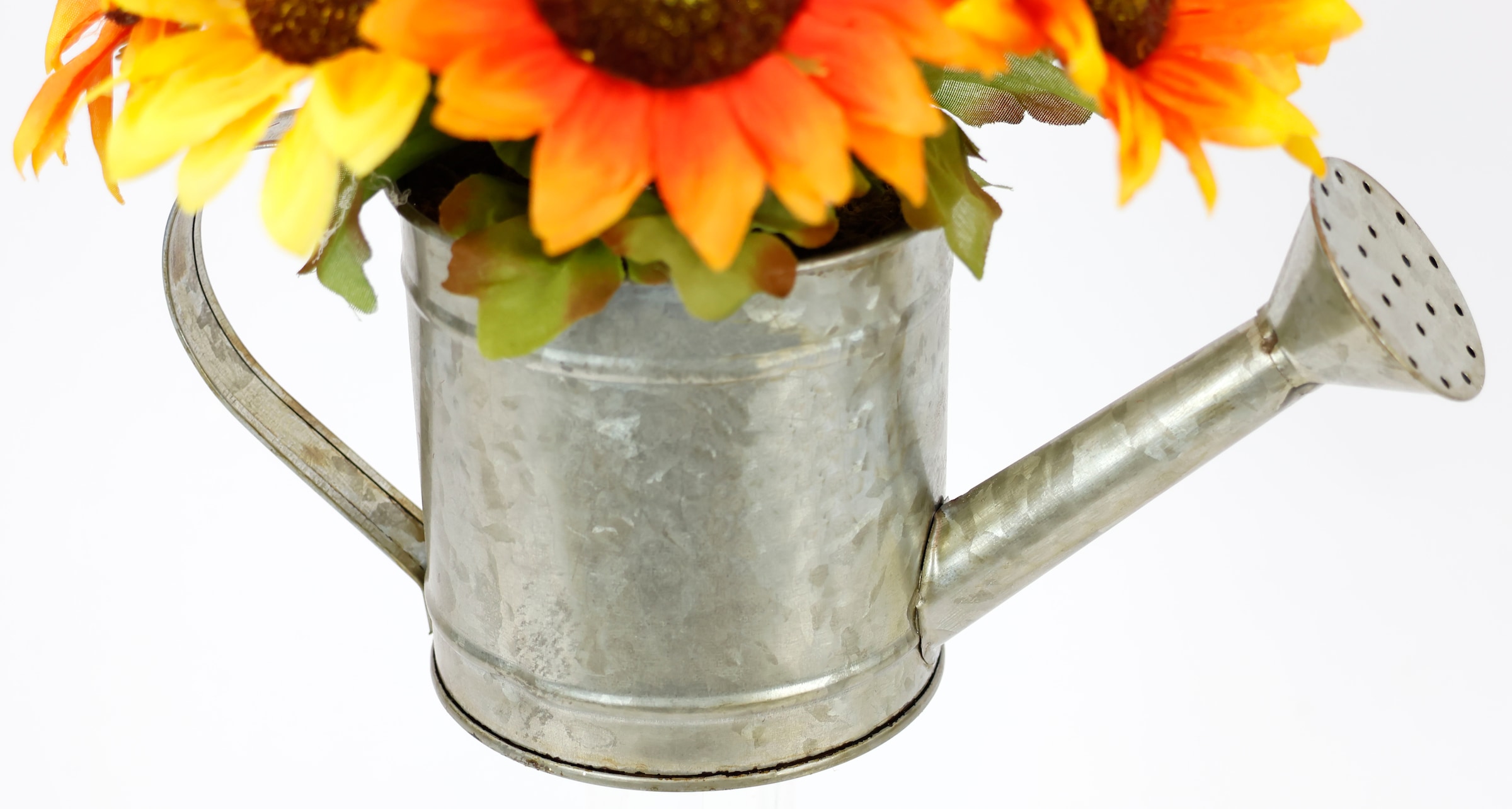I.GE.A. Kunstblume »Sonnenblumen in Giesskanne«, Herbstgesteck Herbstliche Blumen