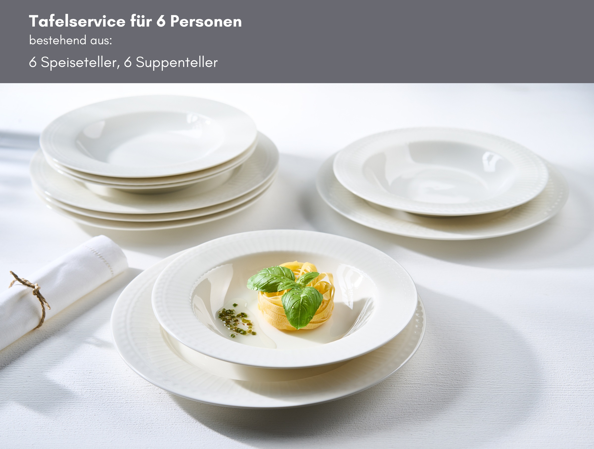 Ritzenhoff & Breker Tafelservice SOFIA, 12-teilig