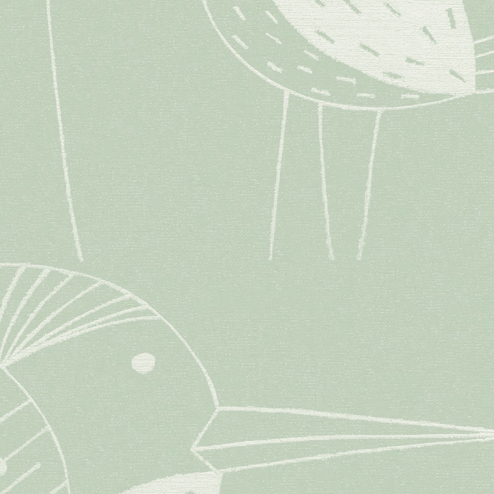 Komar Papier peint photo »Vlies Fototapete - Naive Birds - Grösse 200 x 250 cm« imprimé