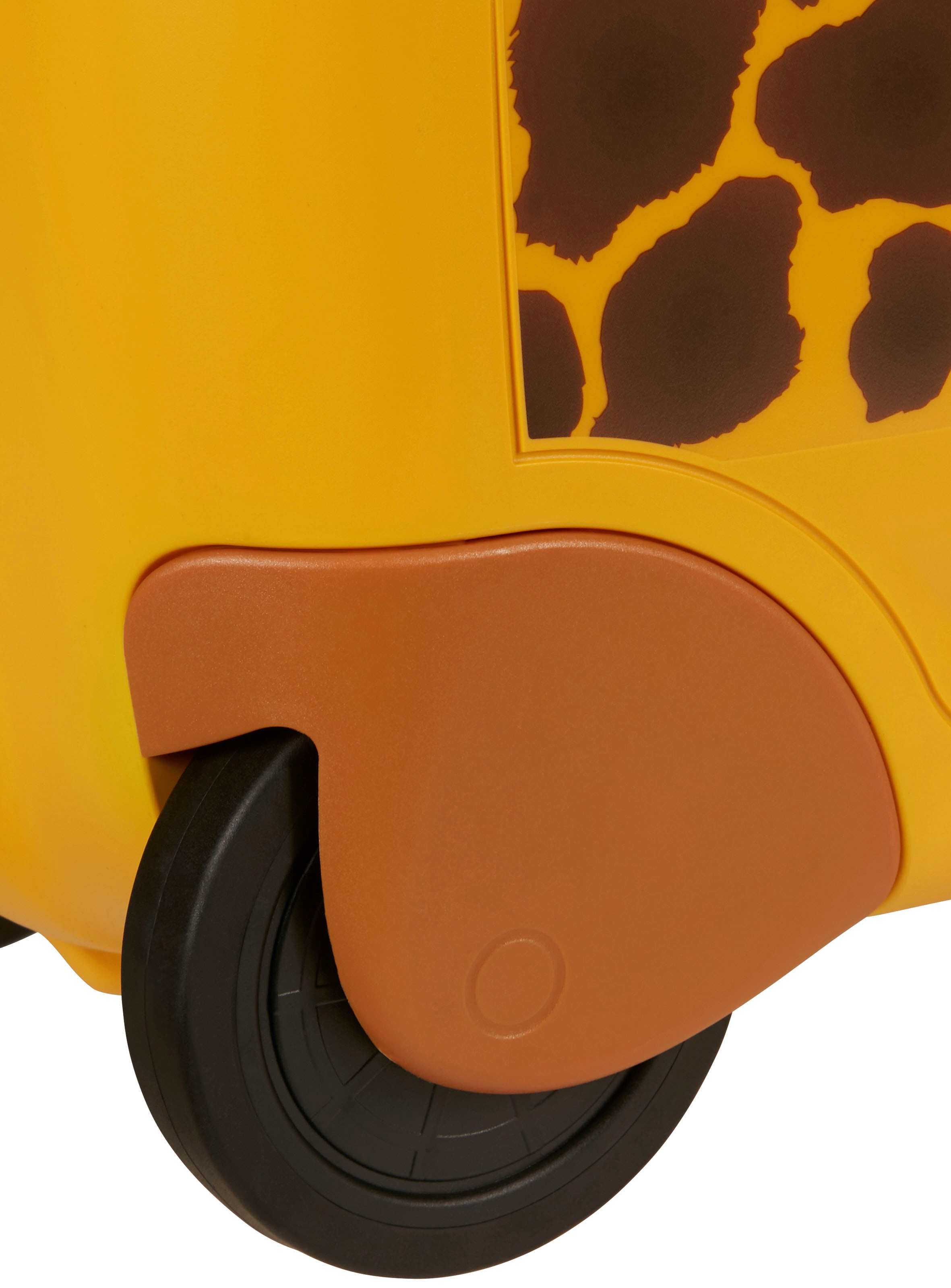 Samsonite Kinderkoffer »Dream2Go Ride-on Trolley, Giraffe«, 4 Rollen, Kinderreisekoffer Handgepäck zum sitzen und ziehen