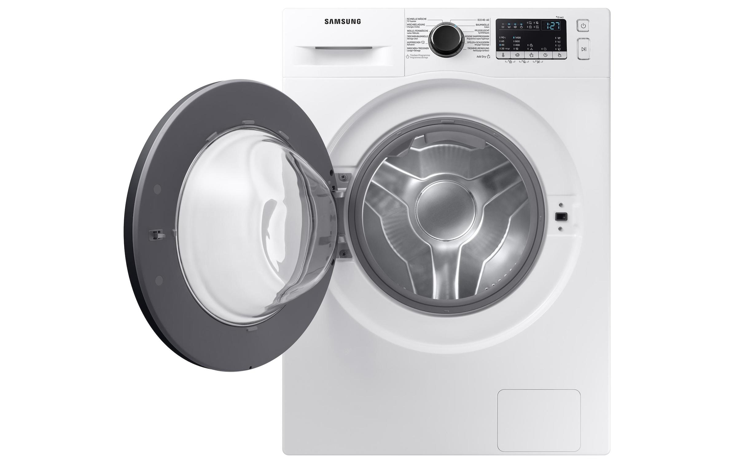 Samsung Lave-linge séchant »Waschtrockner WD80T4049CE/WS« 8 kilos /8 kg 72 dB(A)